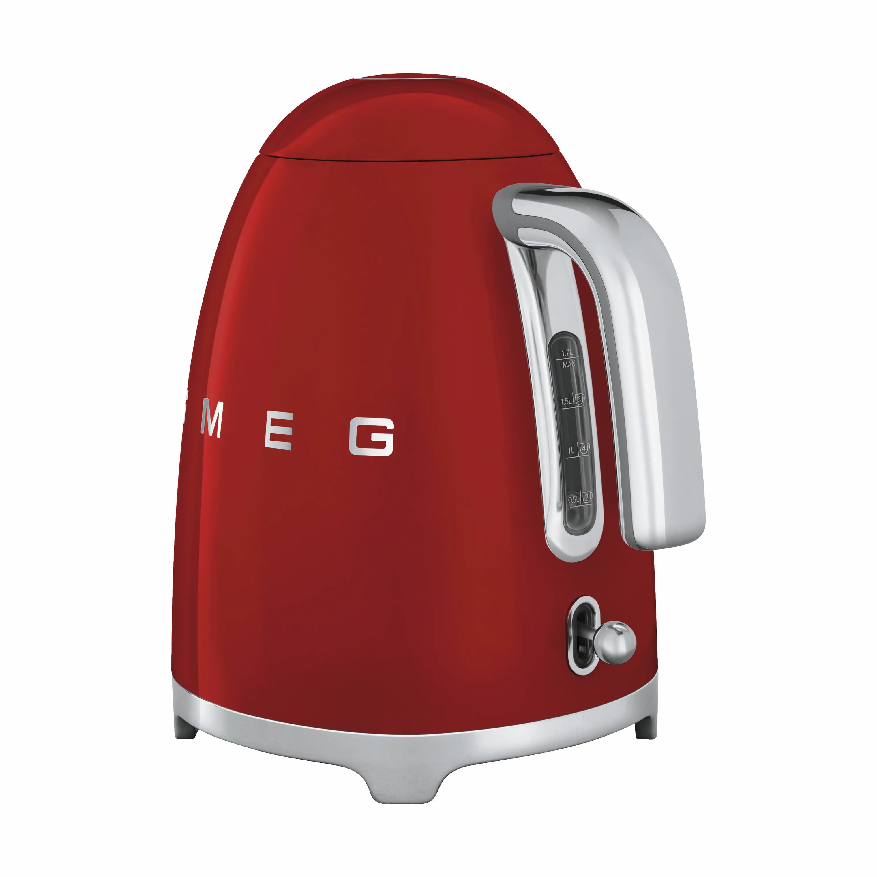 Smeg Elkedler 50's Style Elkedel KLF03RDEU i Rød, 1.7 L, 3