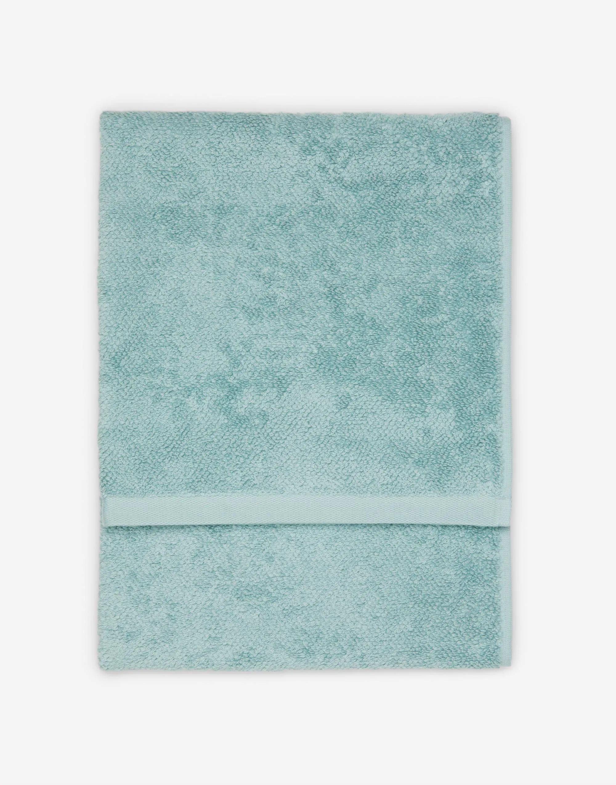Marc O'Polo Håndklæder Timeless Håndklæde i Aquamarine, B70 x L140 cm, 3