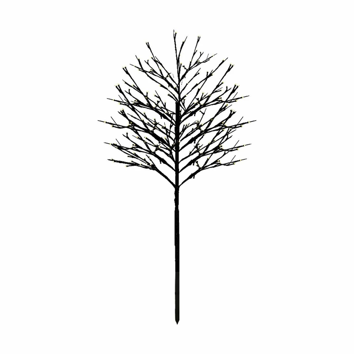Sirius Lysdekoration Noah Lystræ m. ledning i Sort, 180 cm, 1