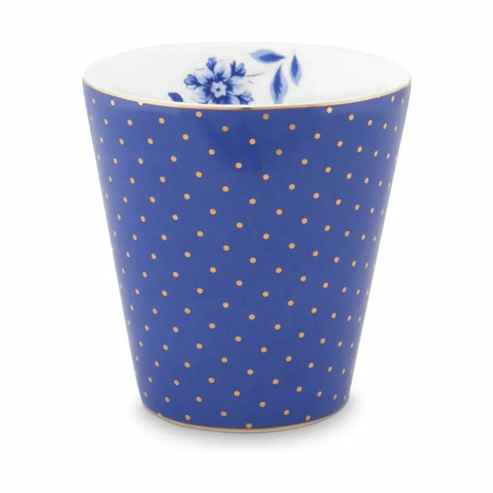 PIP Studio Krus og kopper uden hank ROYAL STRIPES Krus i Prikket blå, 1
