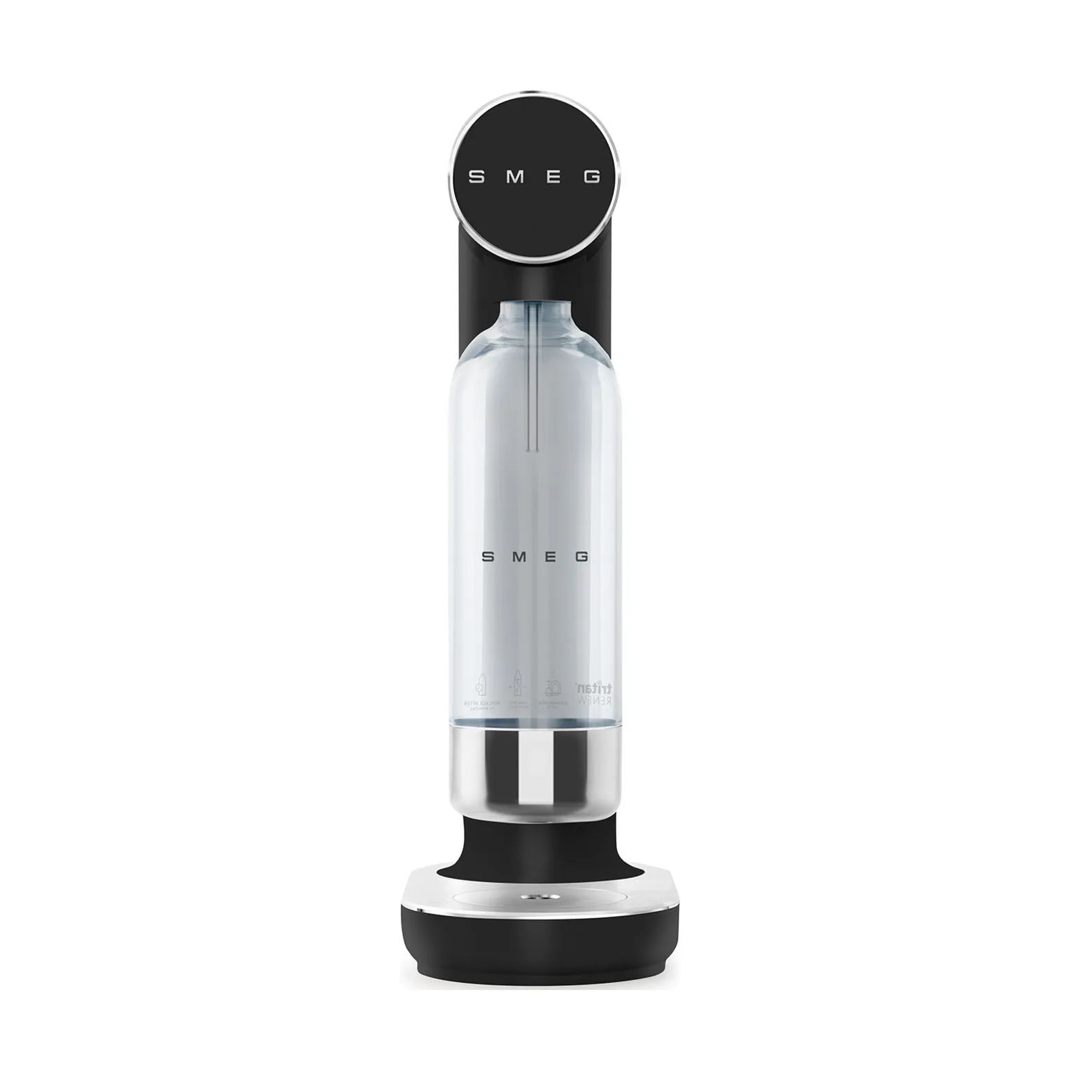 Smeg Sodavandsmaskiner Collezione Kulsyremaskine i Mat sort, 3
