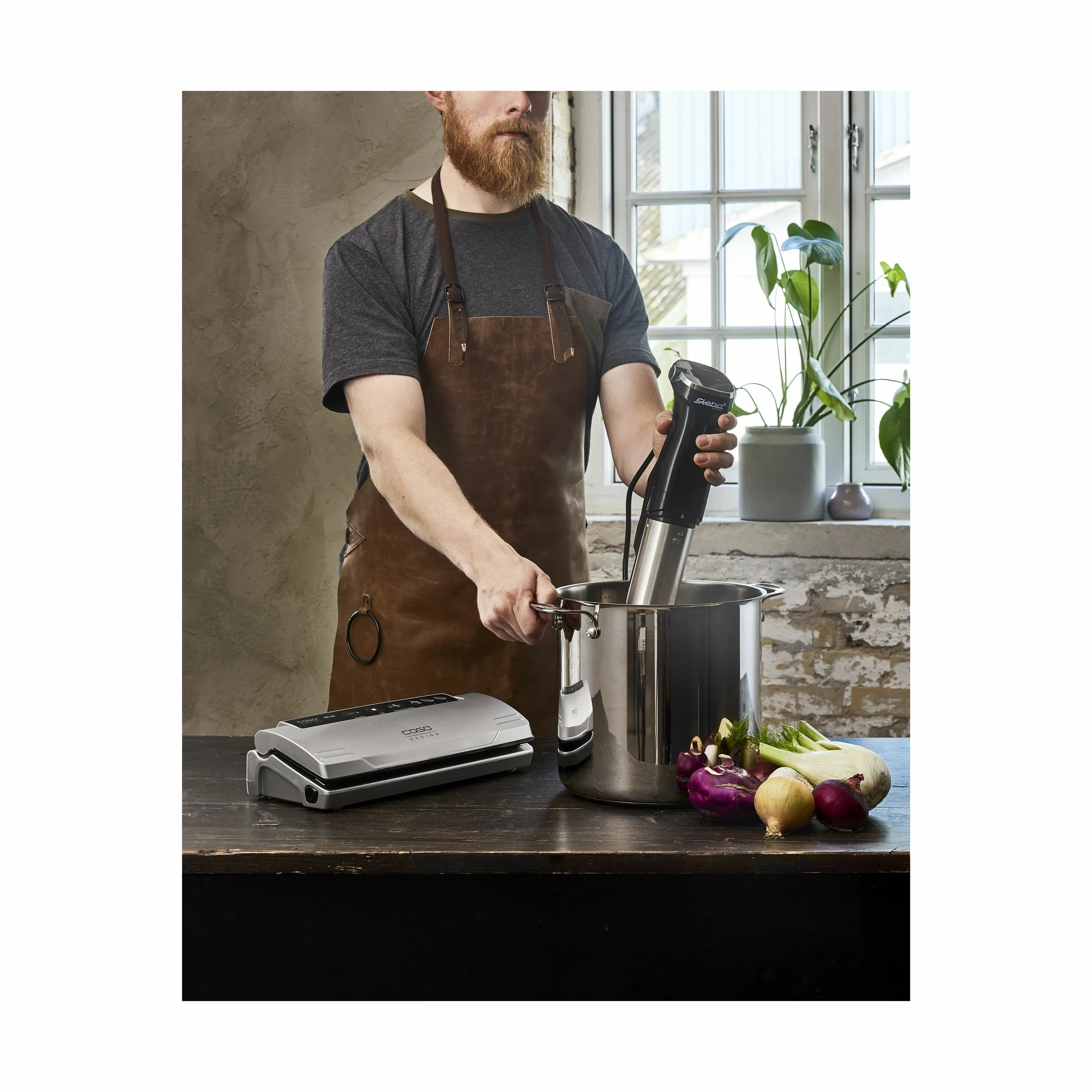 Steba Sous vide stave Sous Vide Stav STSV50 i Sølv/Sort, 5