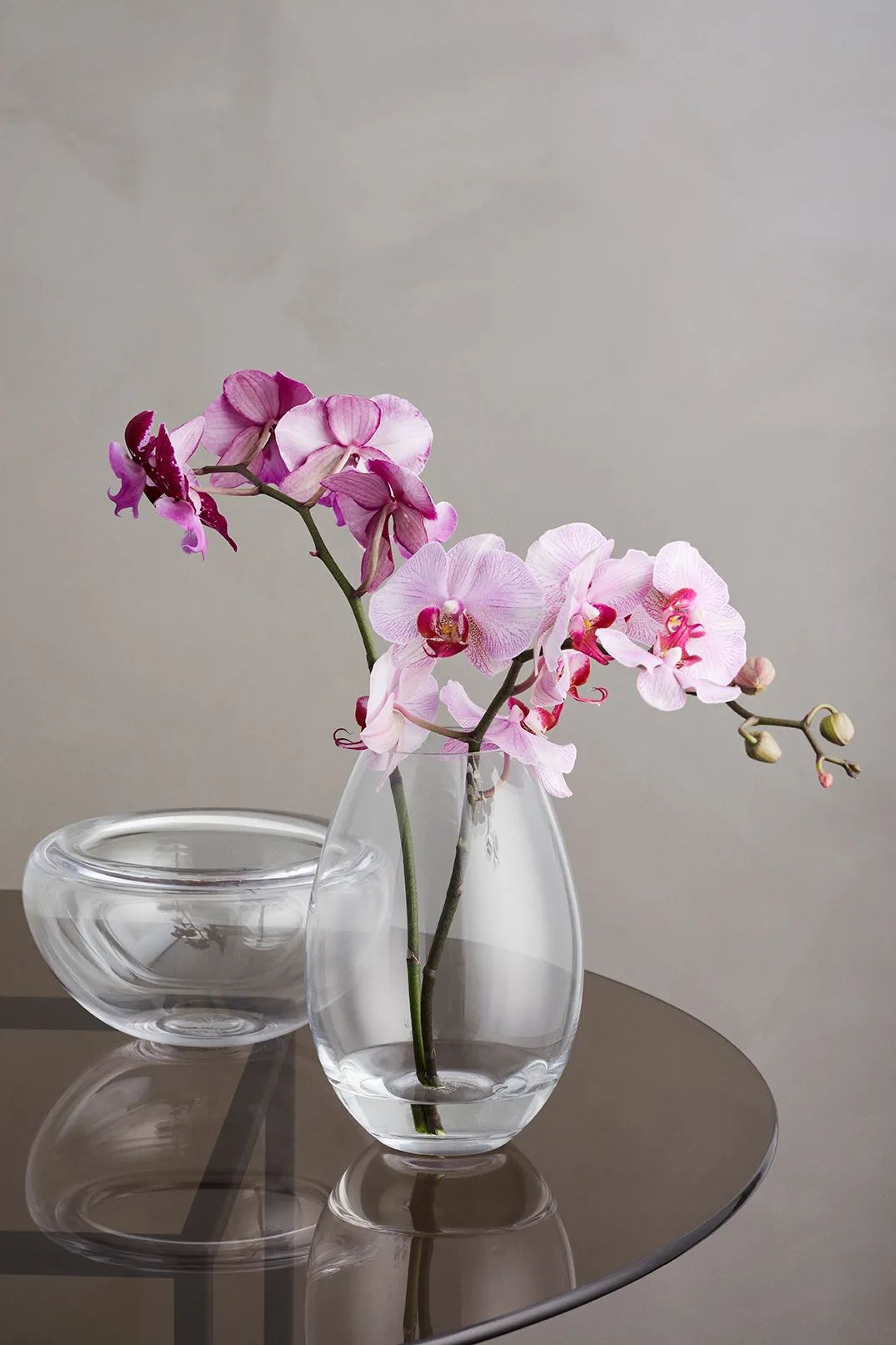Holmegaard Vaser Cocoon Vase i Klar, 20,5 cm, 3