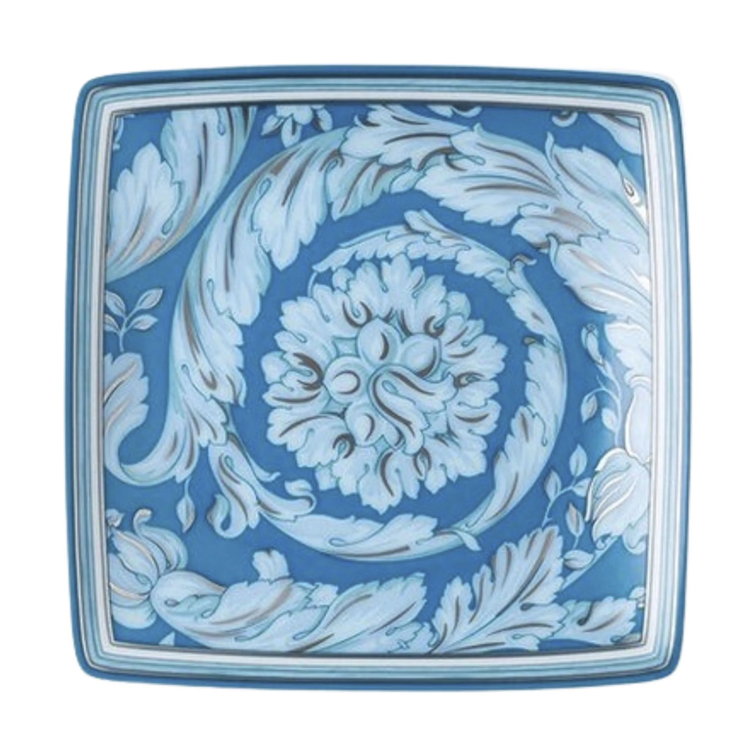 Versace Skåle Barocco Skål i Blå, 8,9 cm, 1