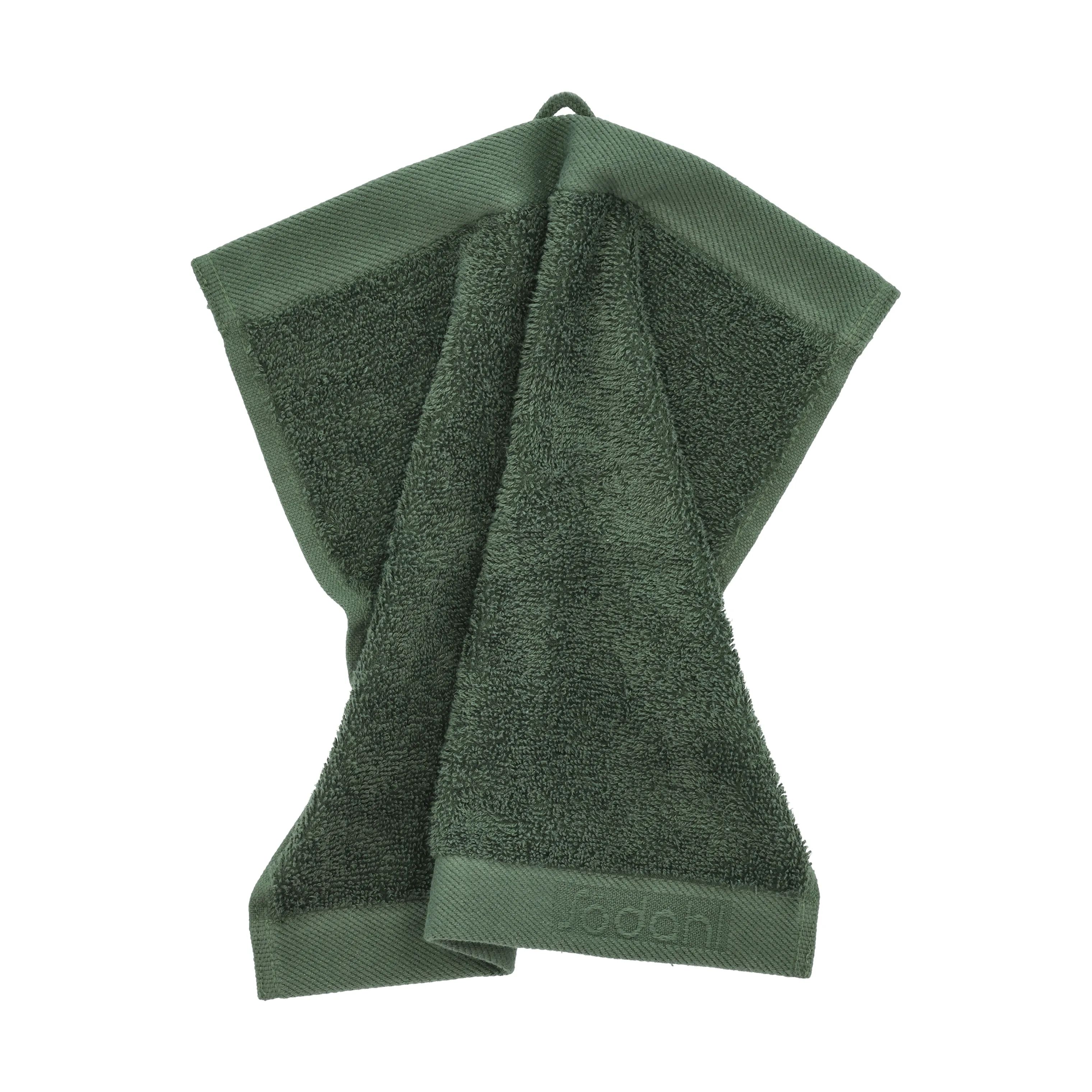 Södahl Vaskeklude Organic Comfort Vaskeklud i Pine Green 2, 2