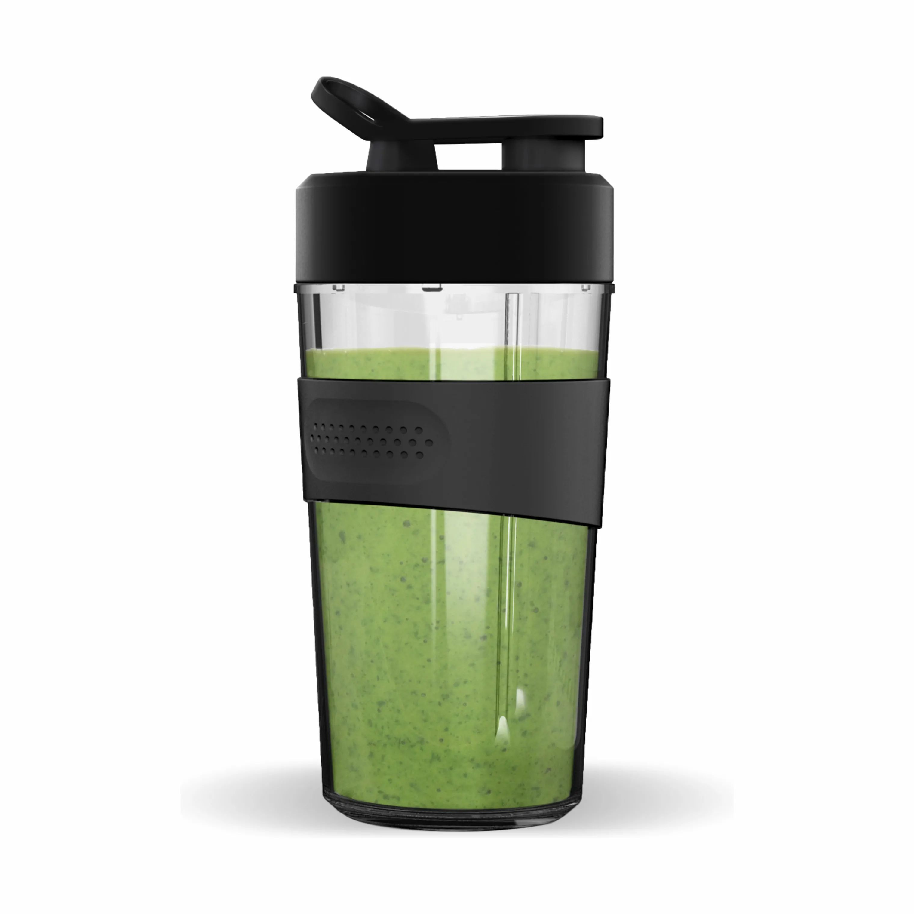 Witt Drikkedunke Classic Nutri Kande m. låg i Klar/sort, 600 ml, 2