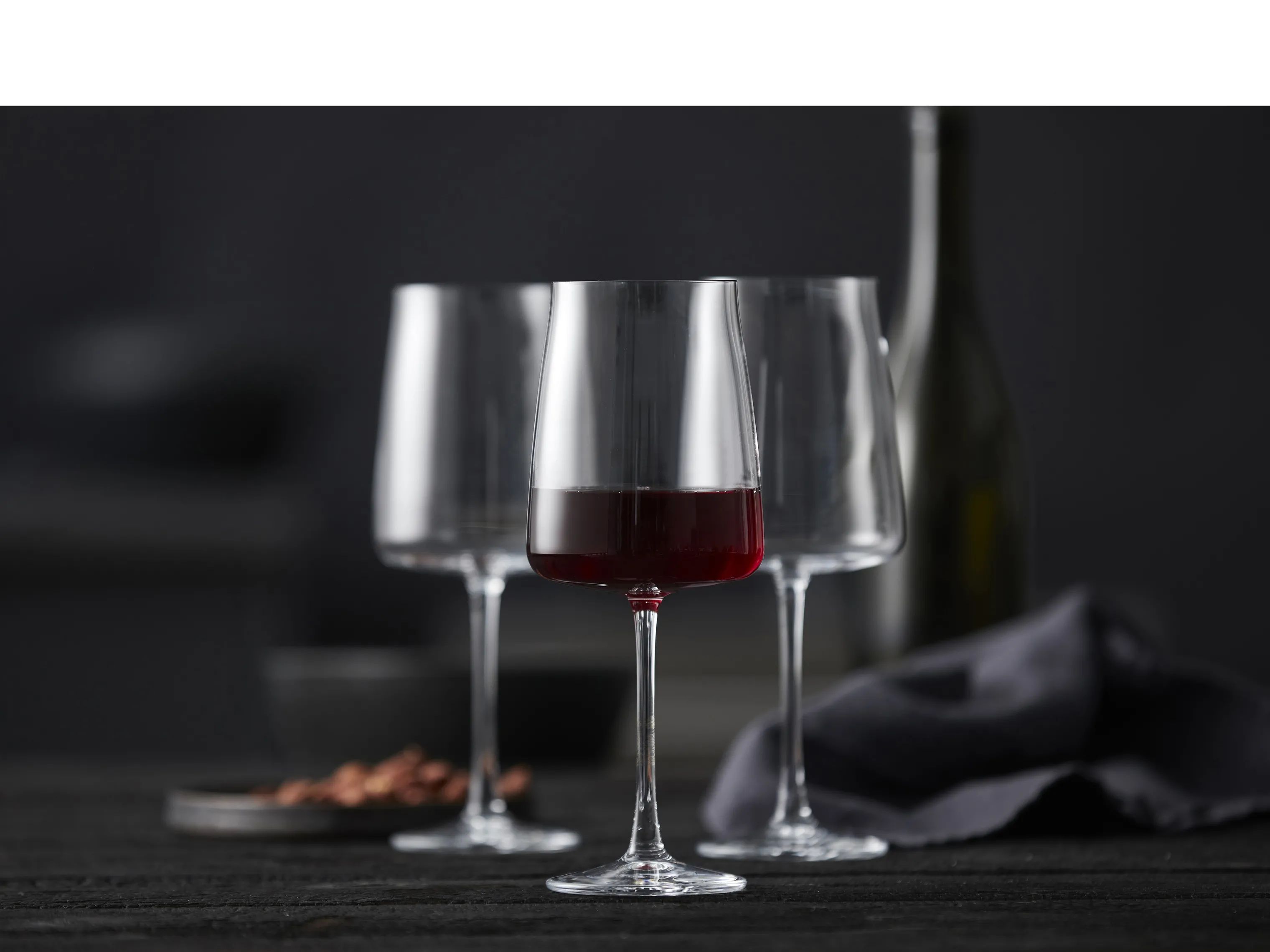 Lyngby Glas Rødvinsglas Zero Rødvinsglas - 4 stk. i Klar, 54 cl, 8