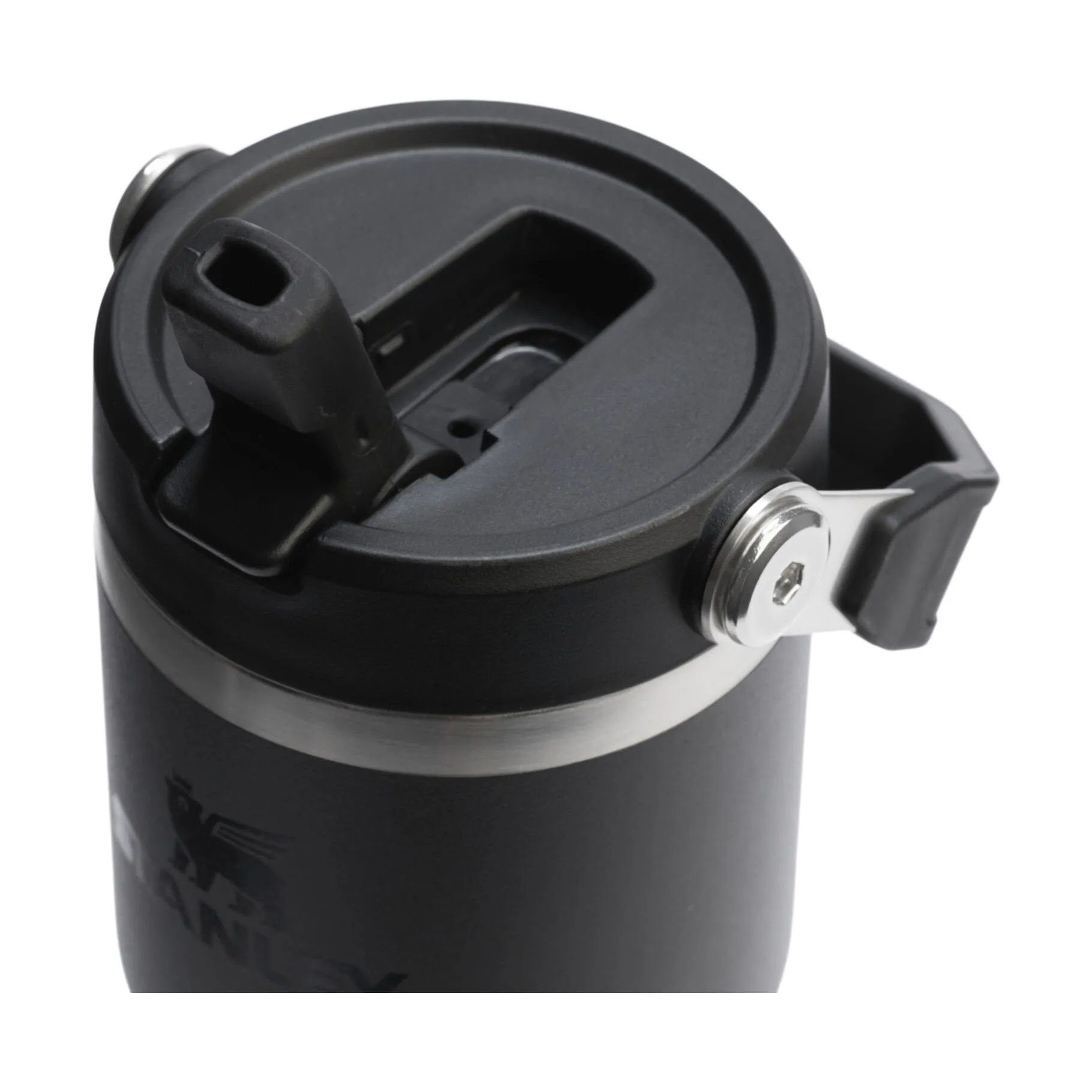 Stanley To go kopper IceFlow Flip Straw Tumbler i Black, 41 cl, 3