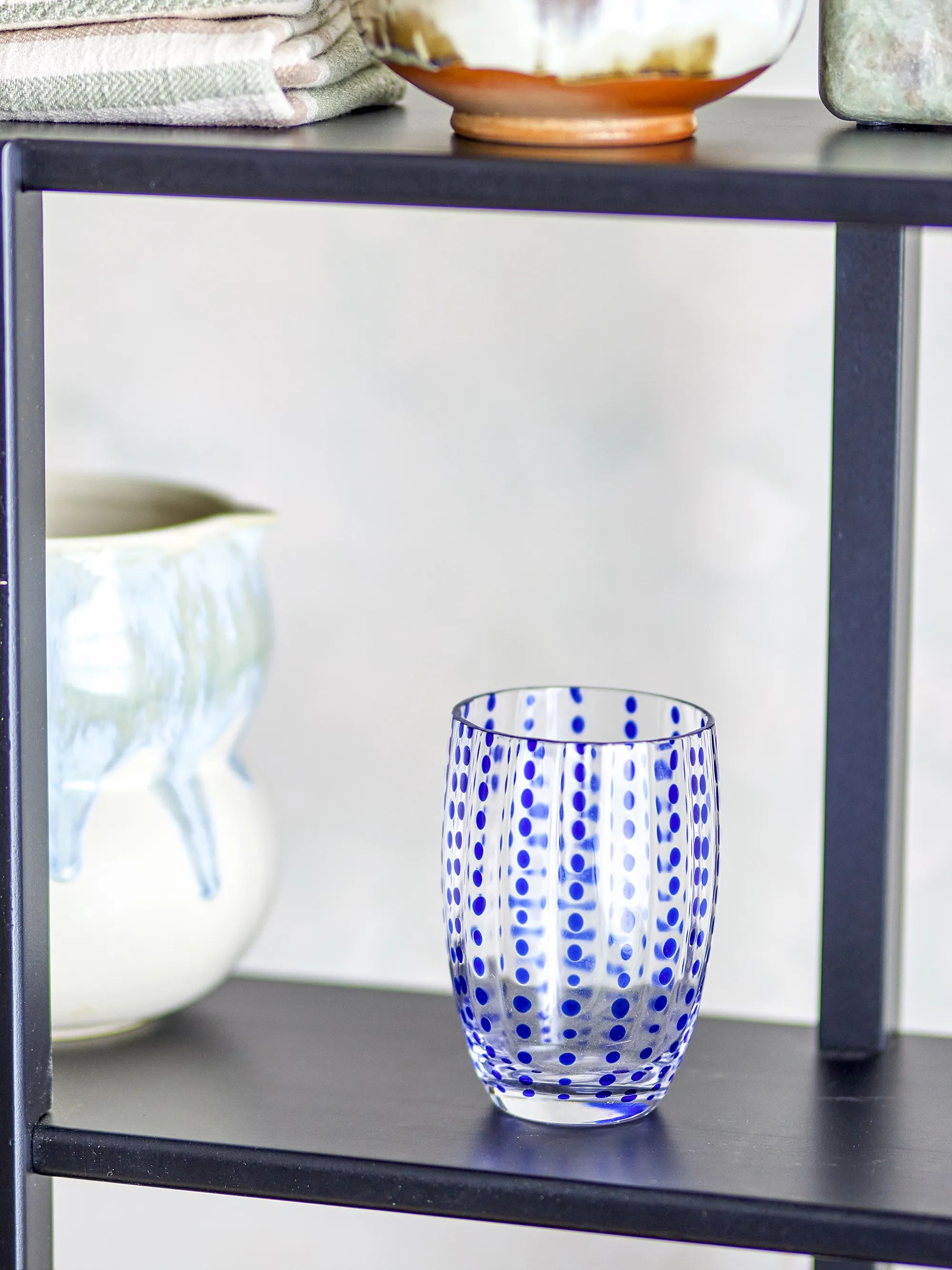 Bloomingville Vandglas Brinley Vandglas - 4 stk. i Blue, 3