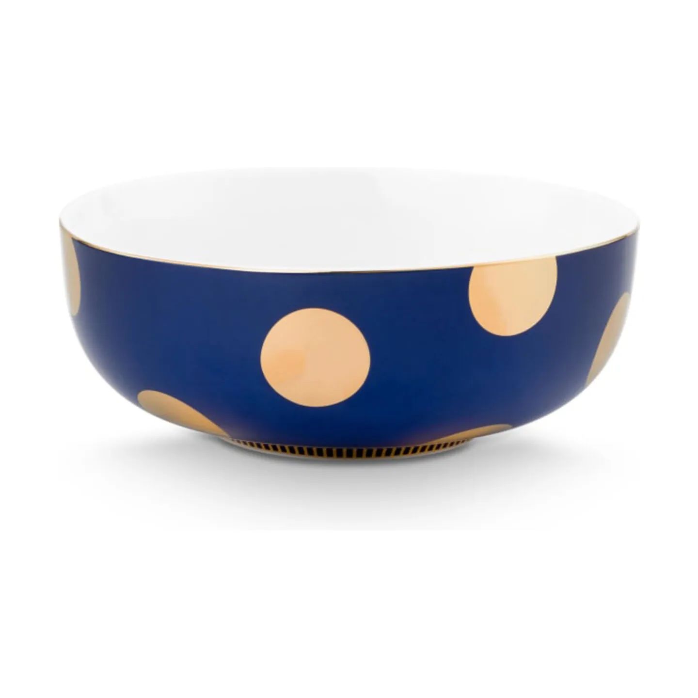 PIP Studio Serveringsskåle Dot Delight Skål - 2 stk. i Mørkeblå, 15 cm, 4