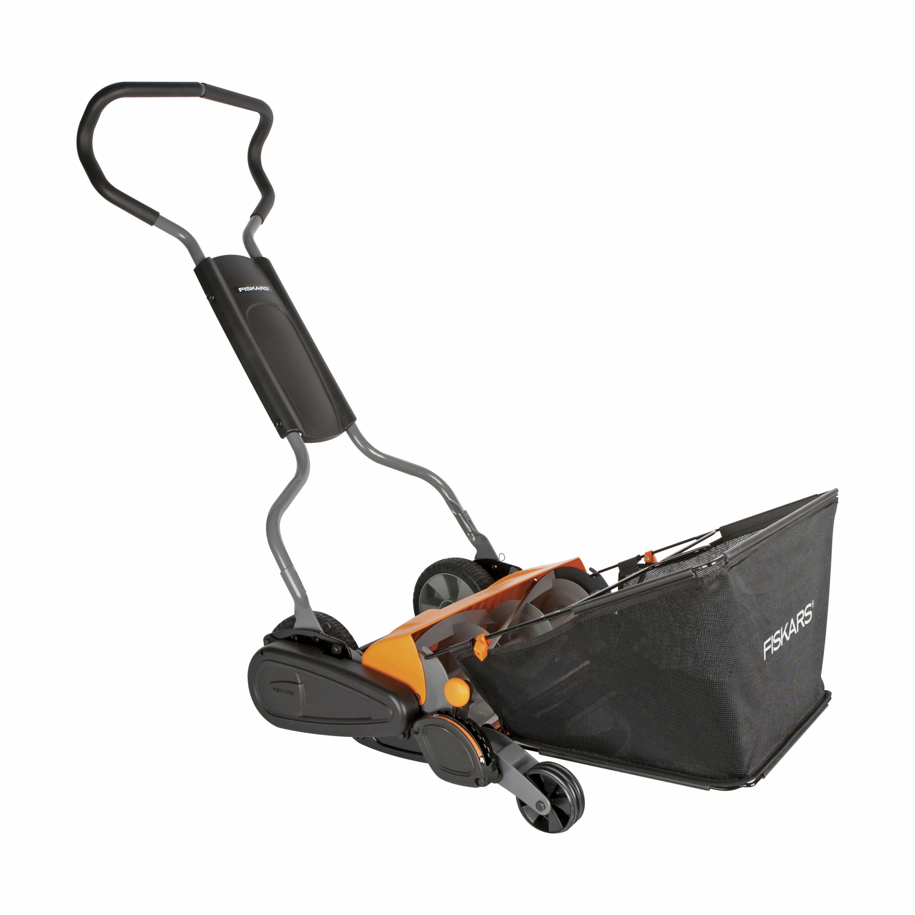 Fiskars Havemaskiner StaySharp™ Max Håndplæneklipper i Sort/orange, 2