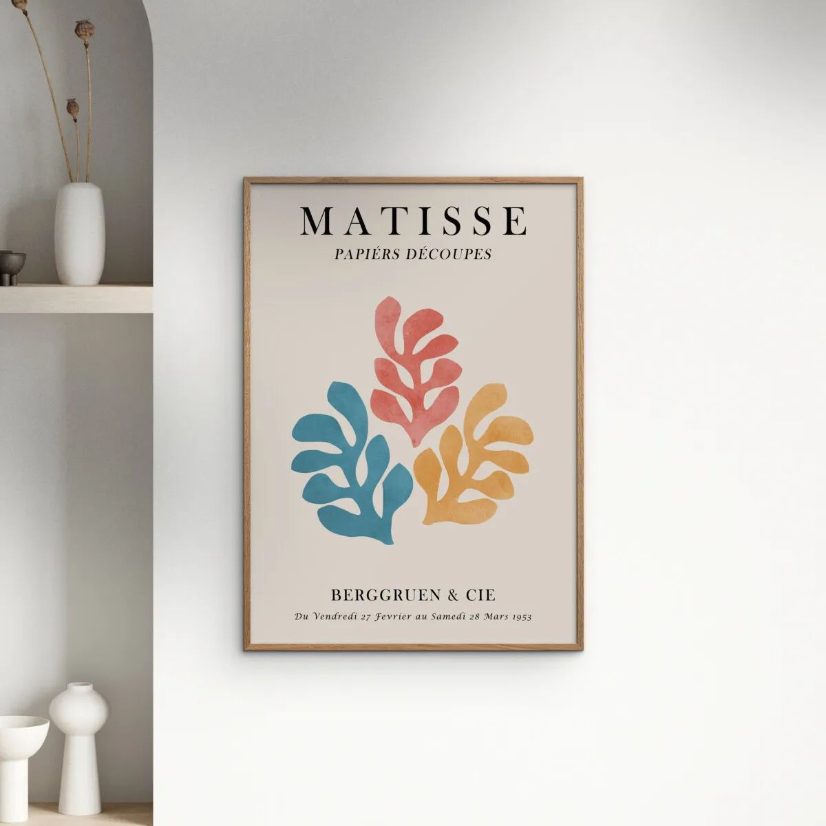 Poster&Frame Plakater Plakat - Matisse floral i B21 x L29,7 cm, 2