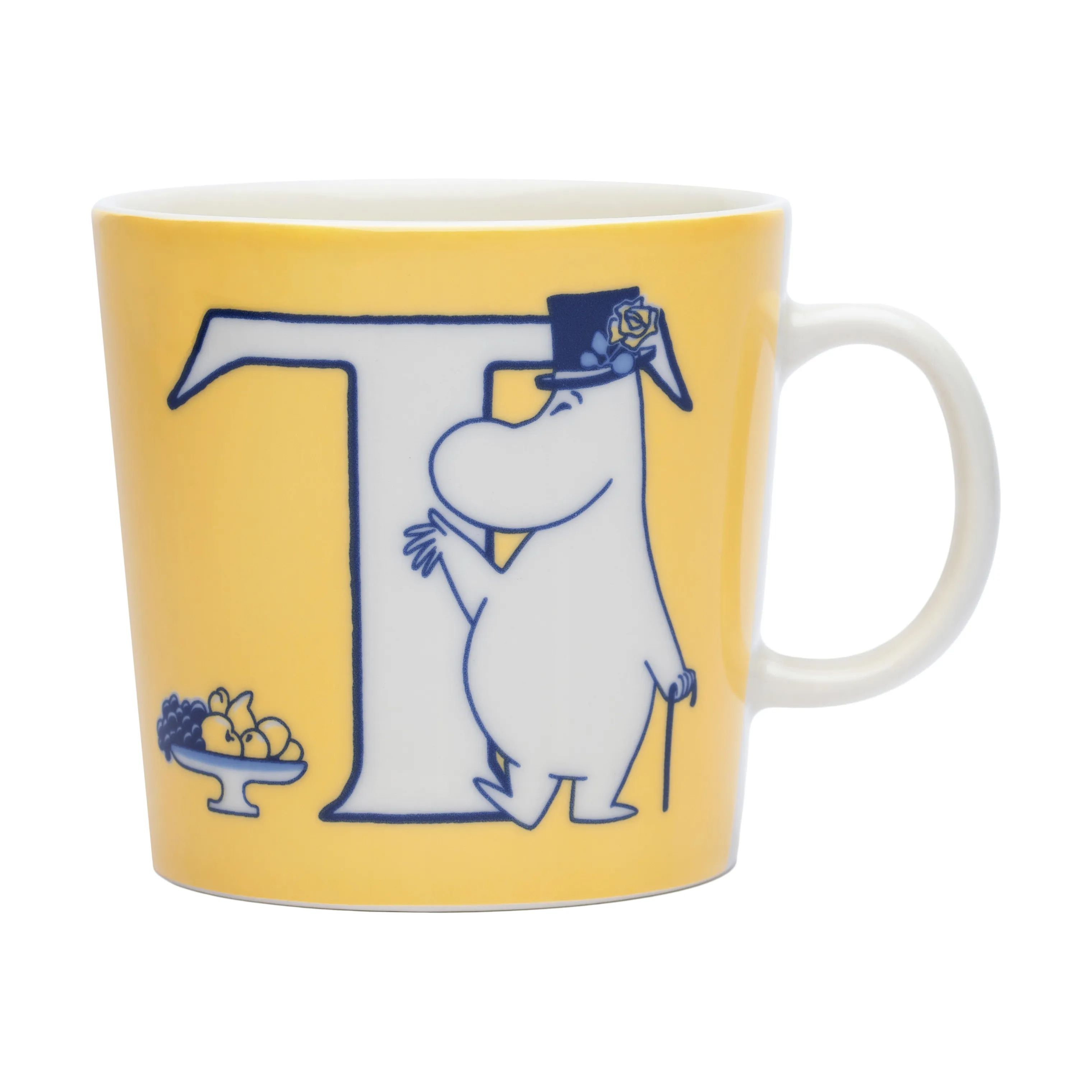 Moomin Arabia Krus og kopper med hank ABC Krus - T i T, 1