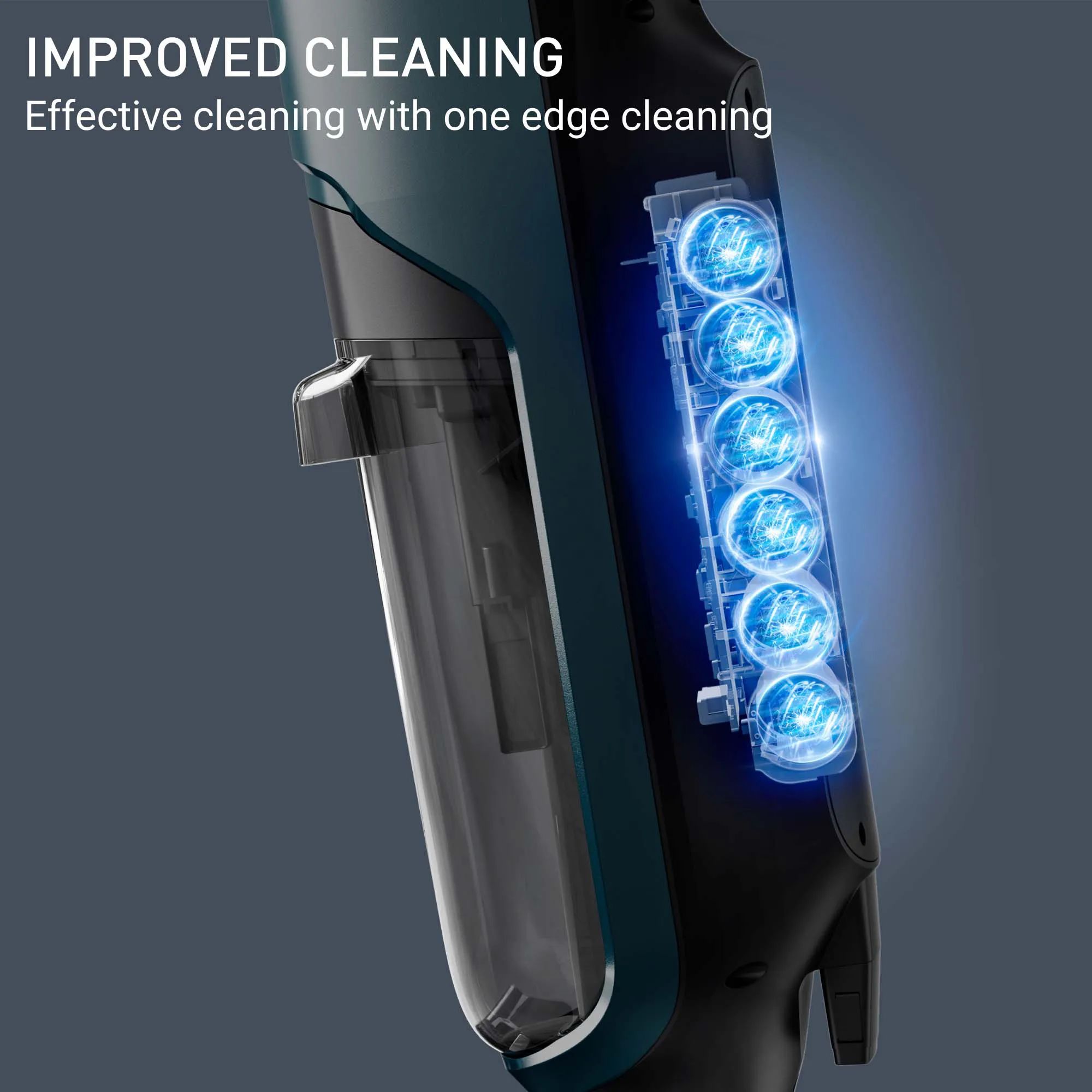 Tefal Støvsugere X-Clean 2 Støvsuger & Gulvvasker i Sort, 5