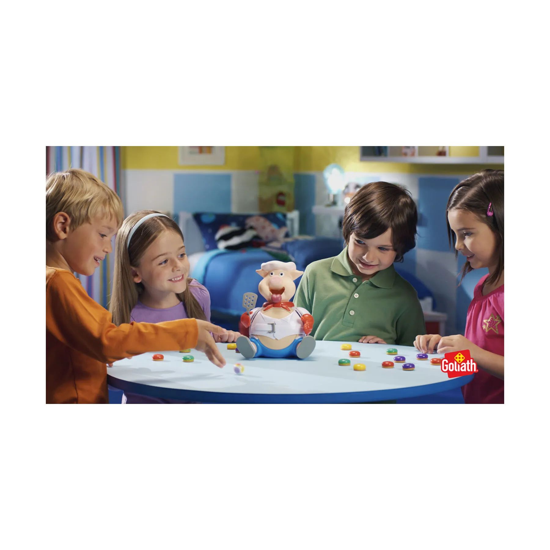 Spilbræt Spil Piggy Pop i Multifarvet, 3