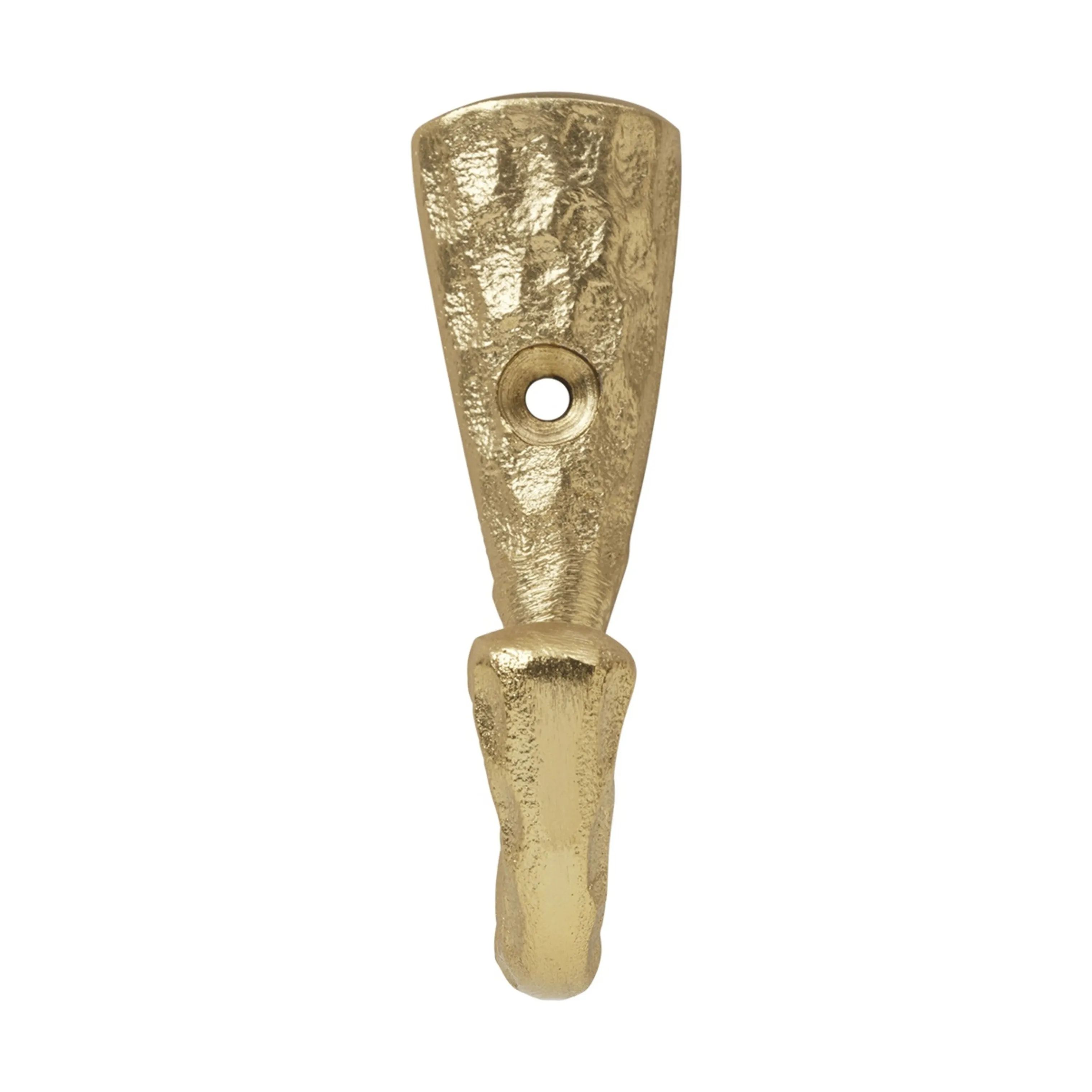 Broste Copenhagen Knager Tess Knage i messing , H7,5 x B2 cm, 4