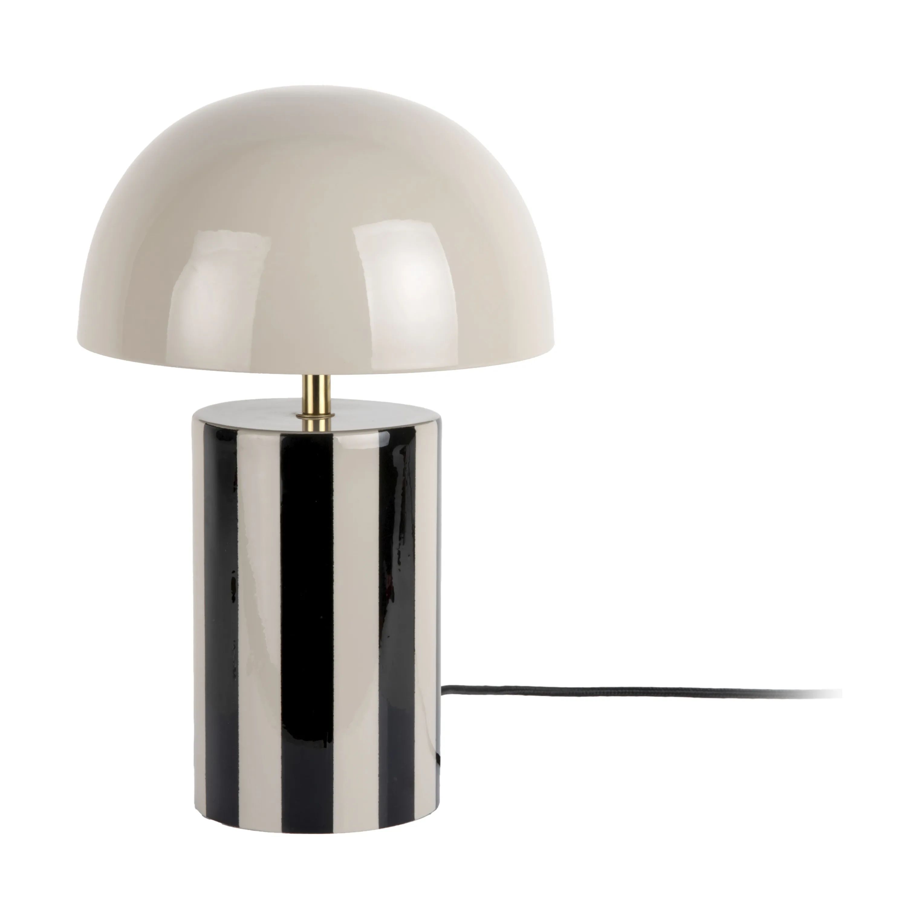 Leitmotiv Bordlamper Rayado Bordlampe i Black & warm grey, 1