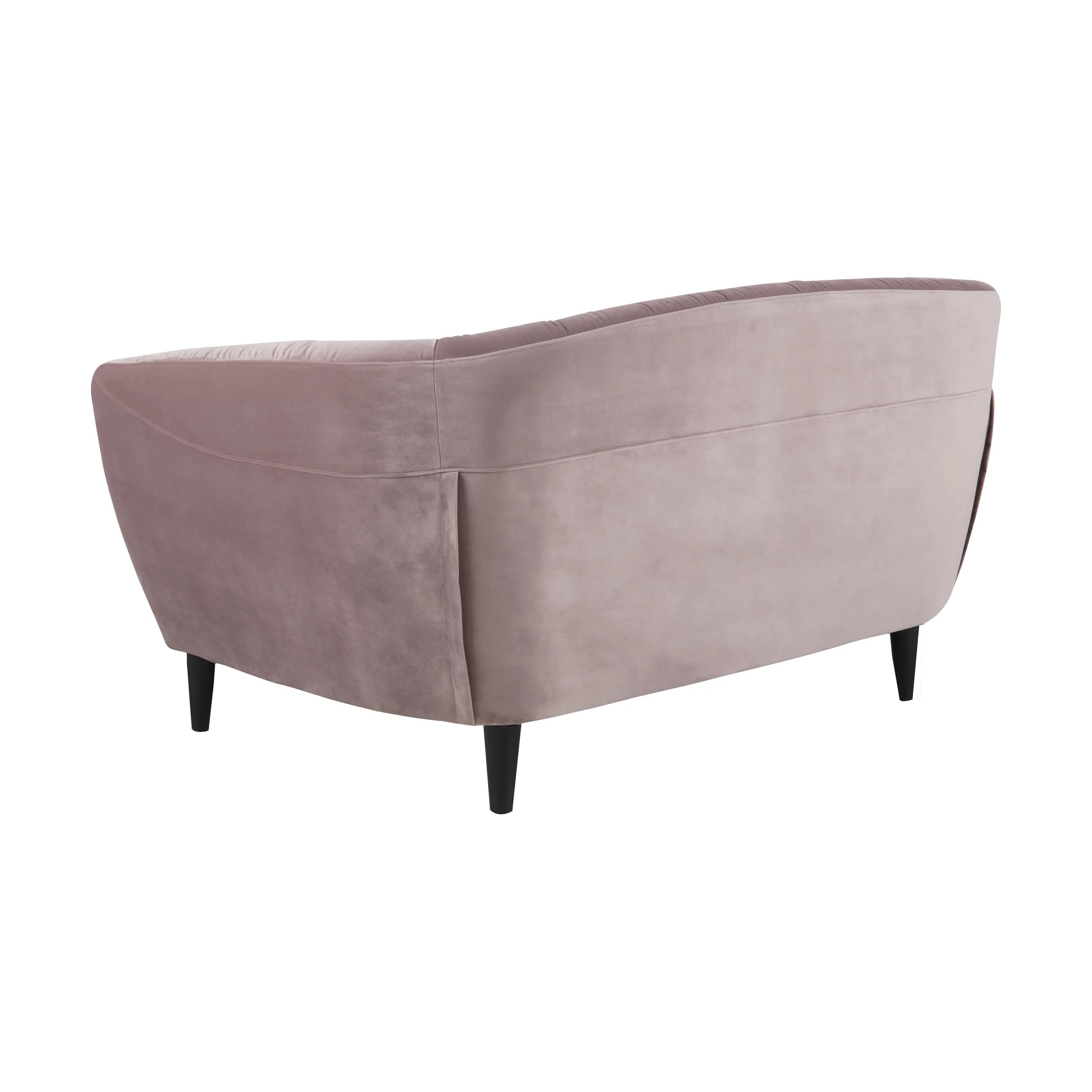 CASA Living Sofaer Ria Sofa i Dusty rose, 150 cm, 5