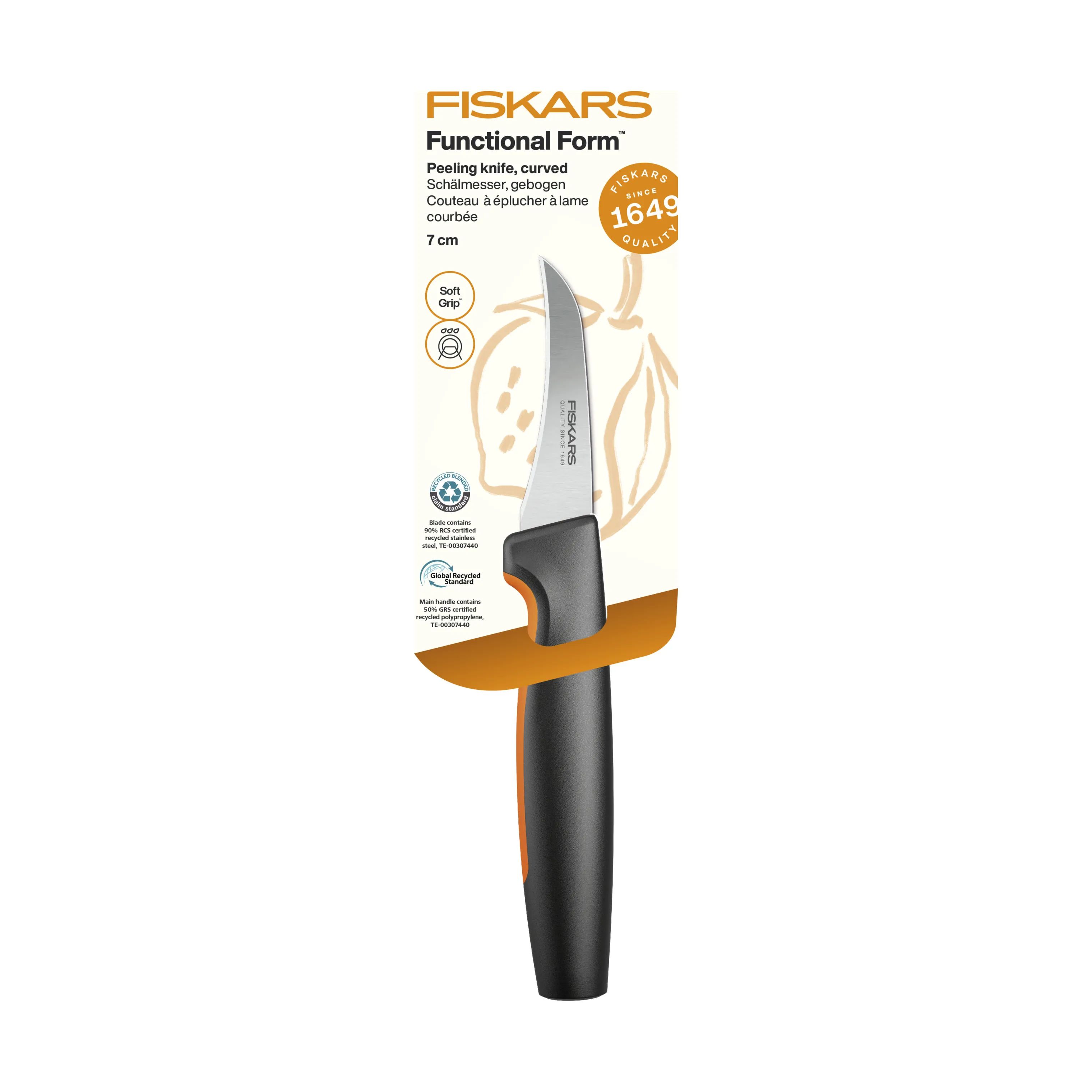 Fiskars Urteknive Functional Form Urtekniv i Sort/Orange, 4