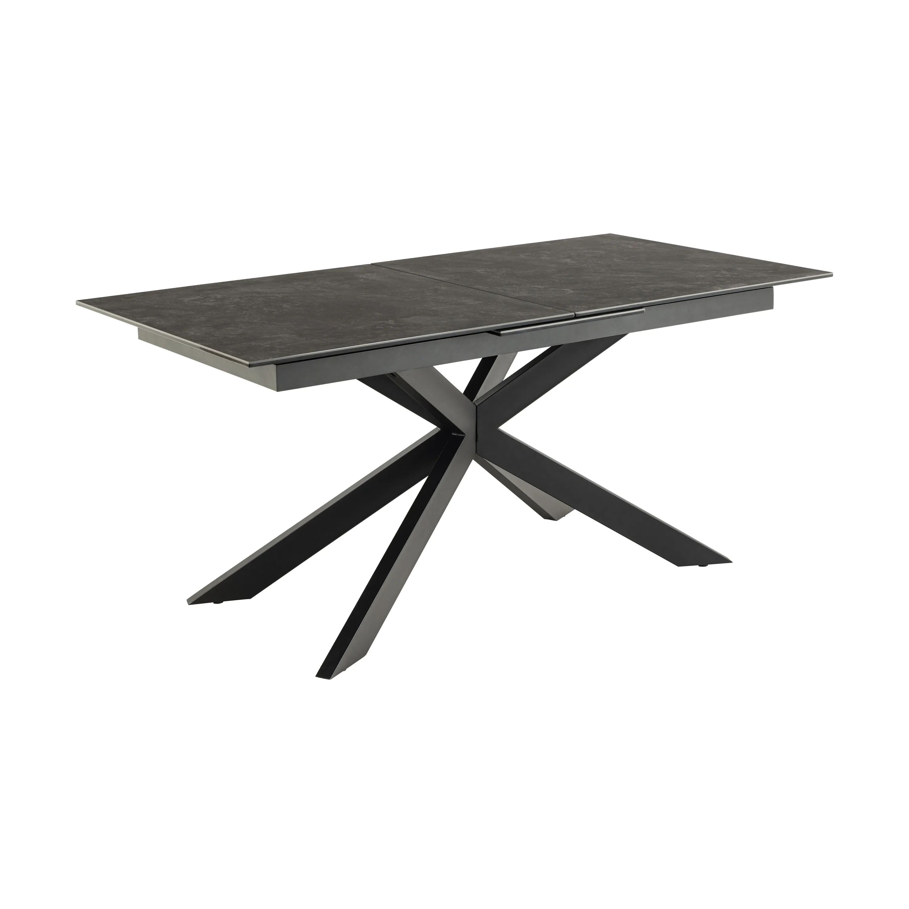 CASA Living Spiseborde Irwine Spisebord i Sort, H76 x B210 x L90 cm, 4