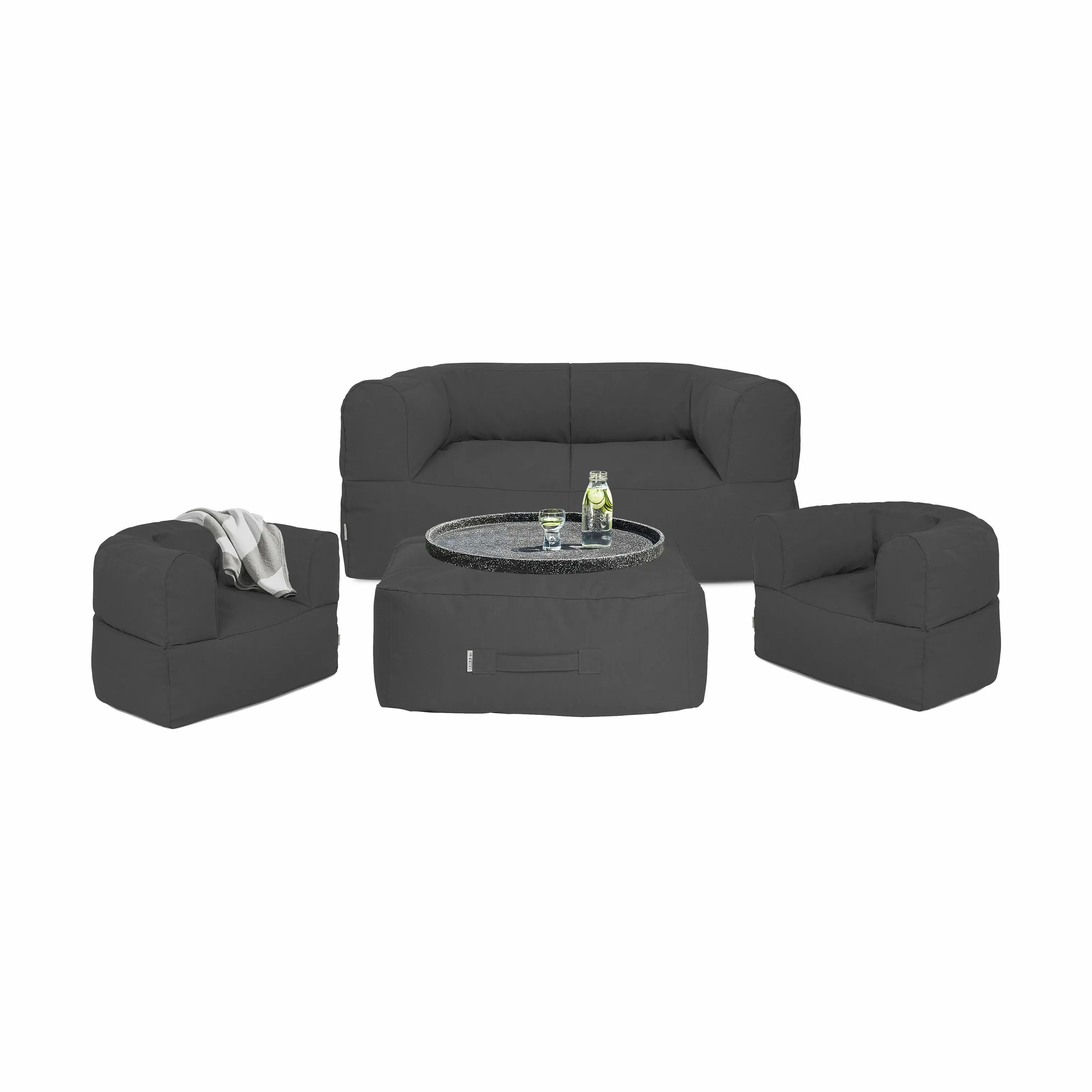 TRIMM Copenhagen Loungesæt Arm-Strong Loungesæt i Graphite, 1