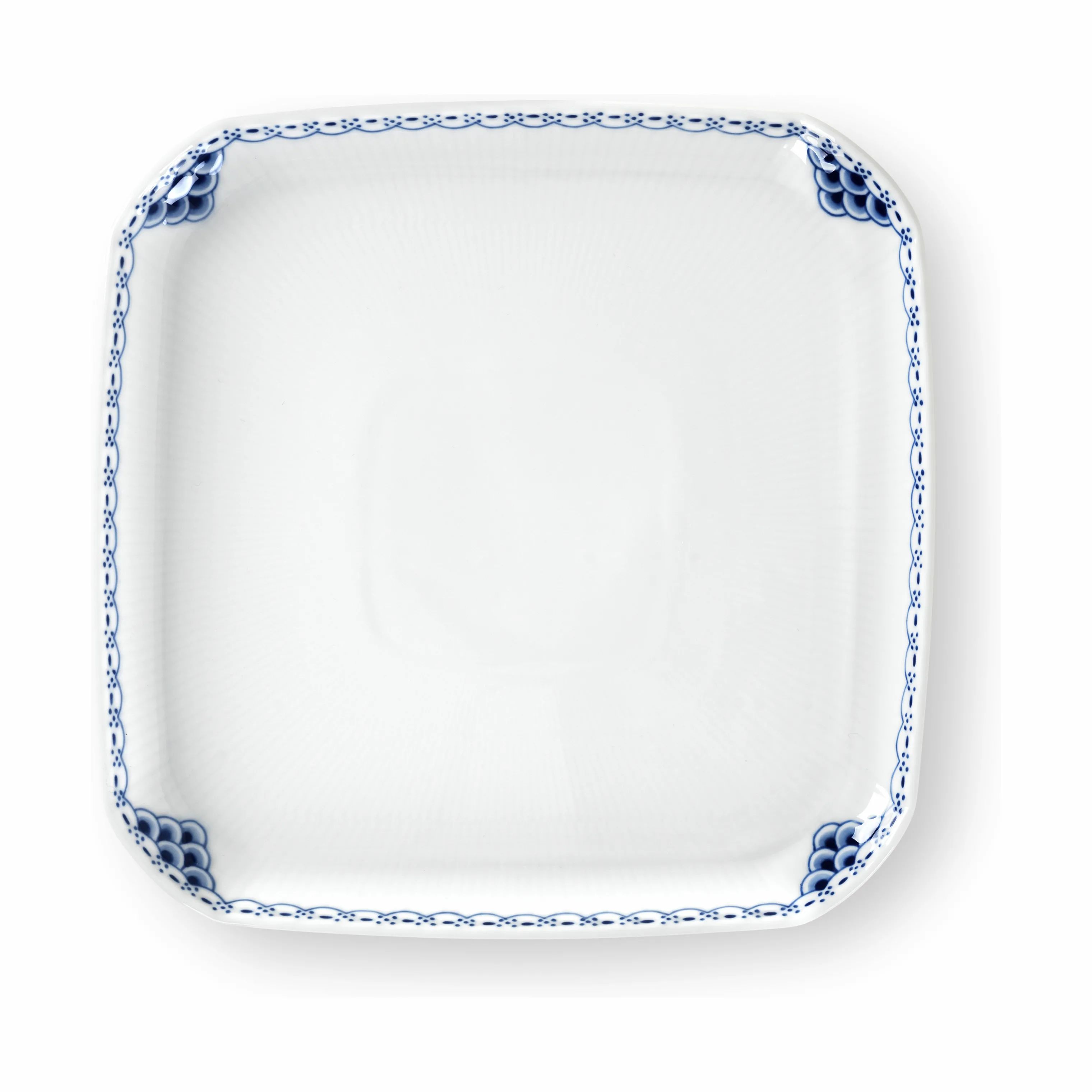 Royal Copenhagen Frokosttallerkener Prinsesse Tallerken i B22 x L22 cm, 1