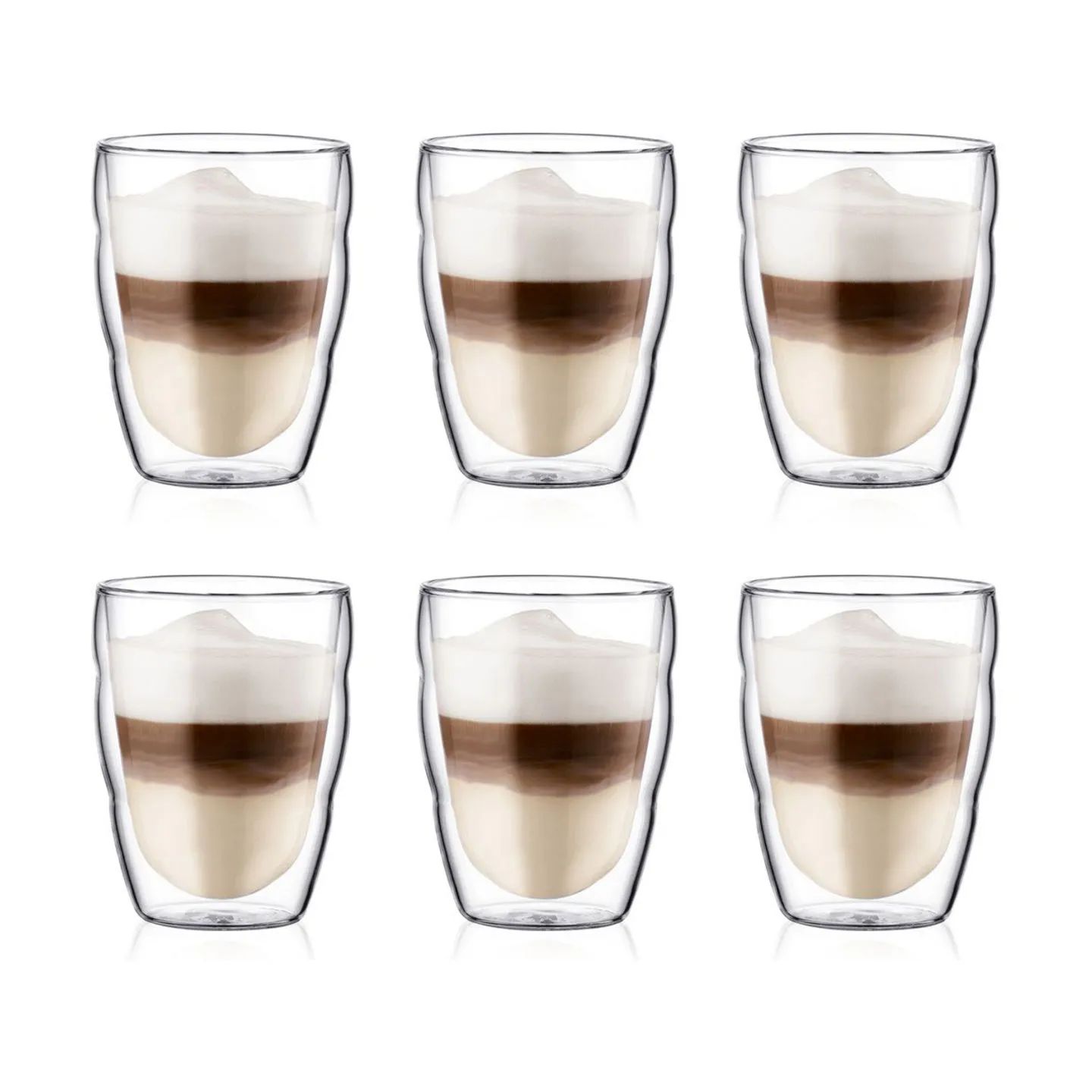 Bodum Termoglas Pilatus Glas - 6 stk. i 6 stk. x 25 cl, 1