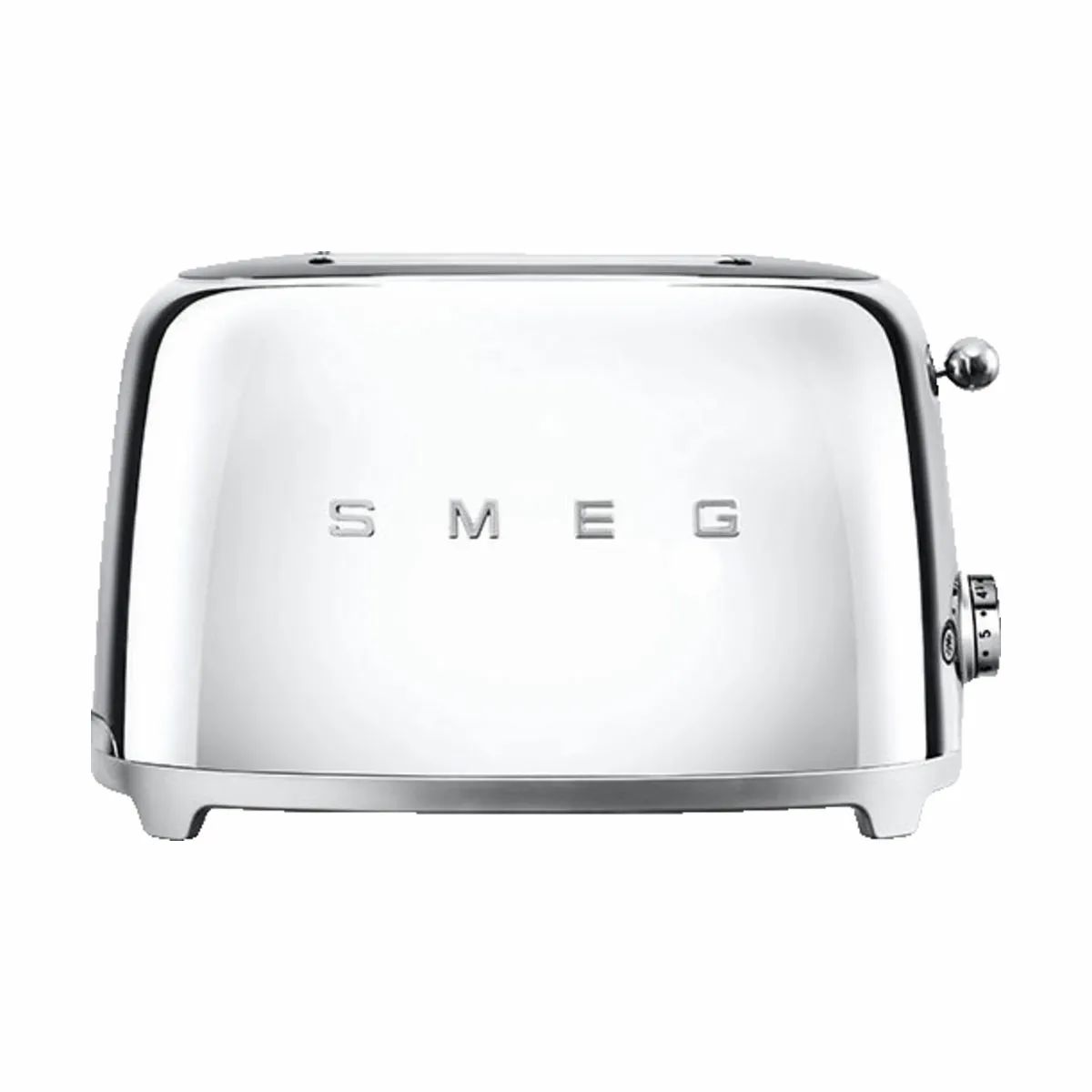Smeg Brødristere 50's Style Brødrister i Krom, 1