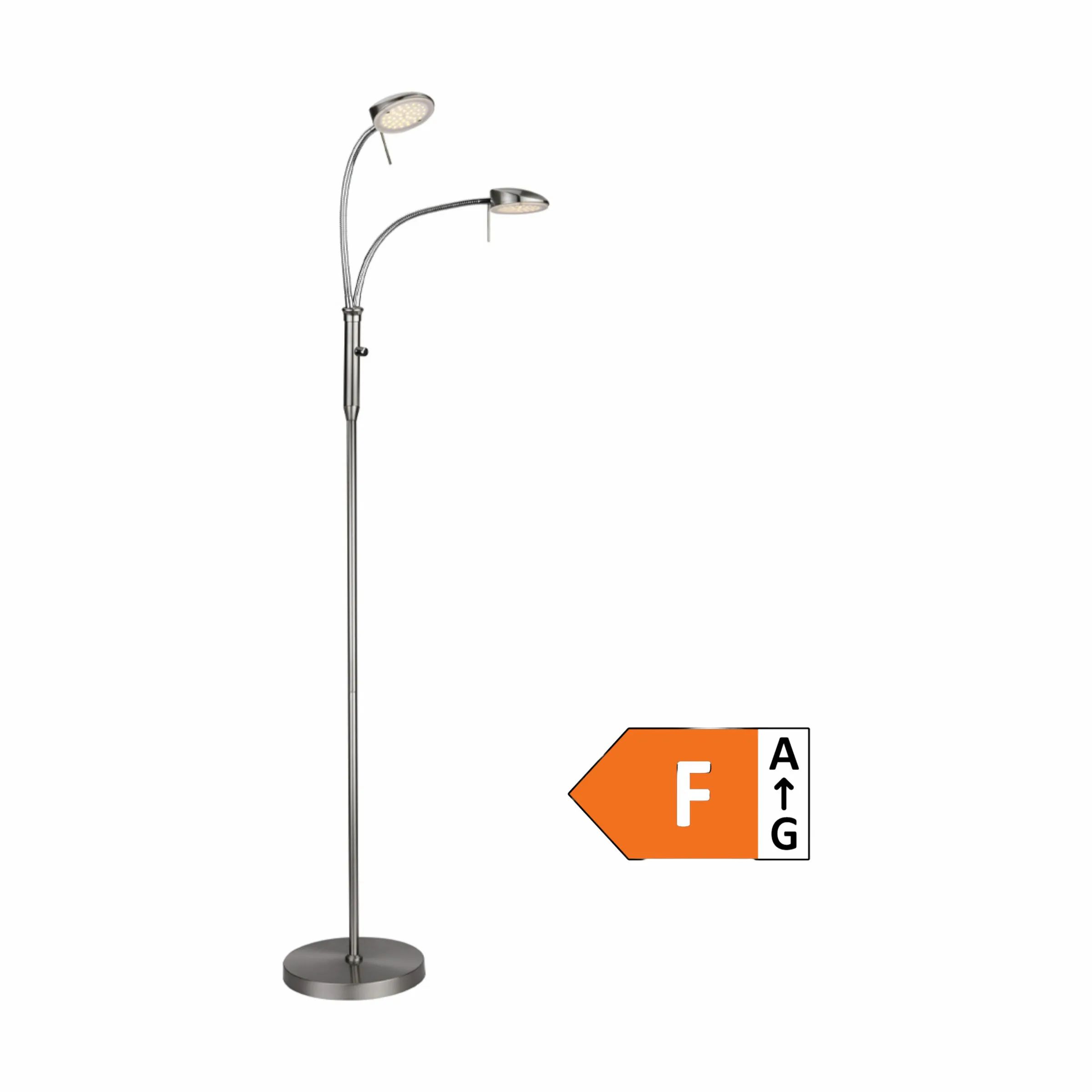 Halo Design Gulvlamper Vegas Gulvlampe i Stål, 1