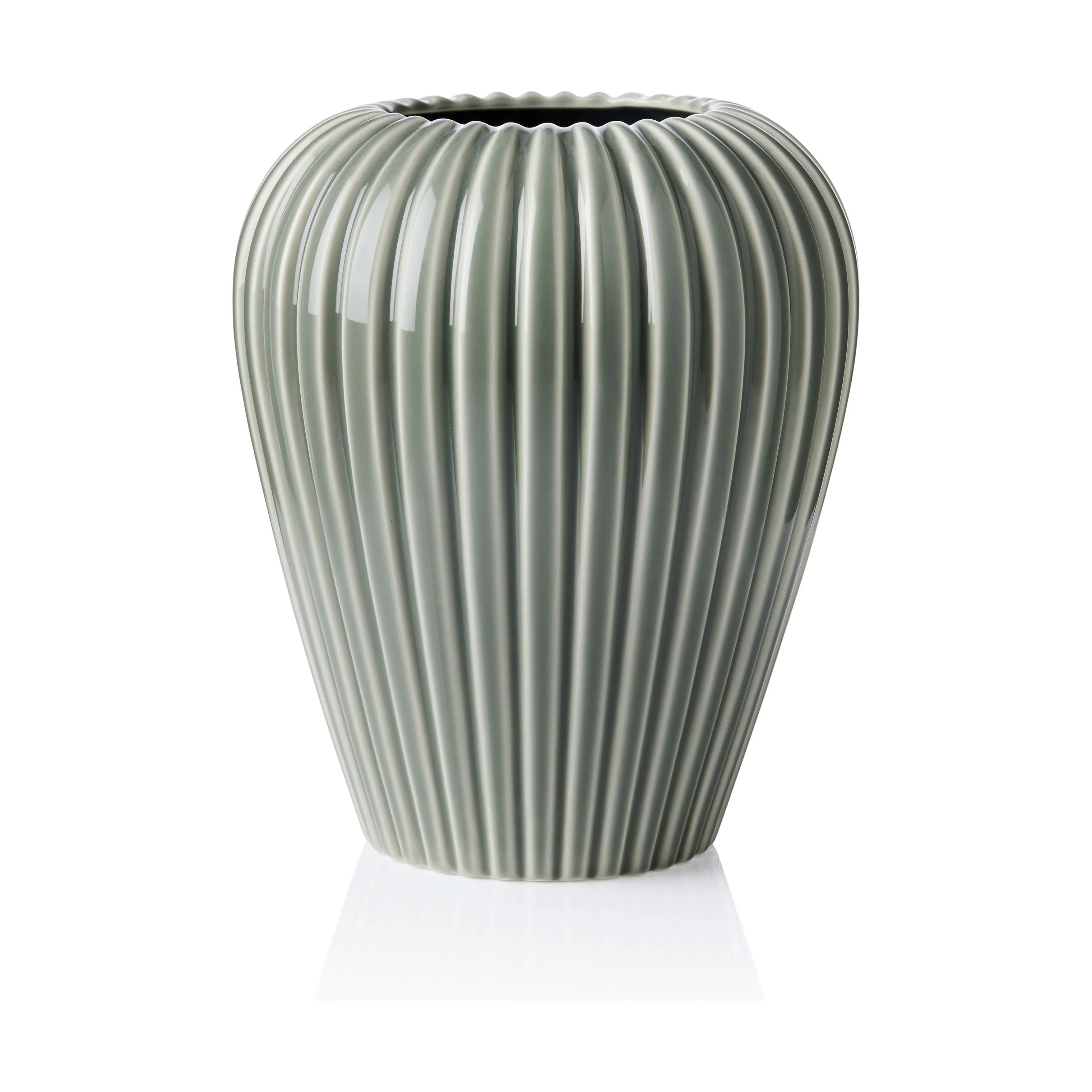 erik bagger a/s Vaser Eslau Lilje Vase i grøn, 25 cm, 1