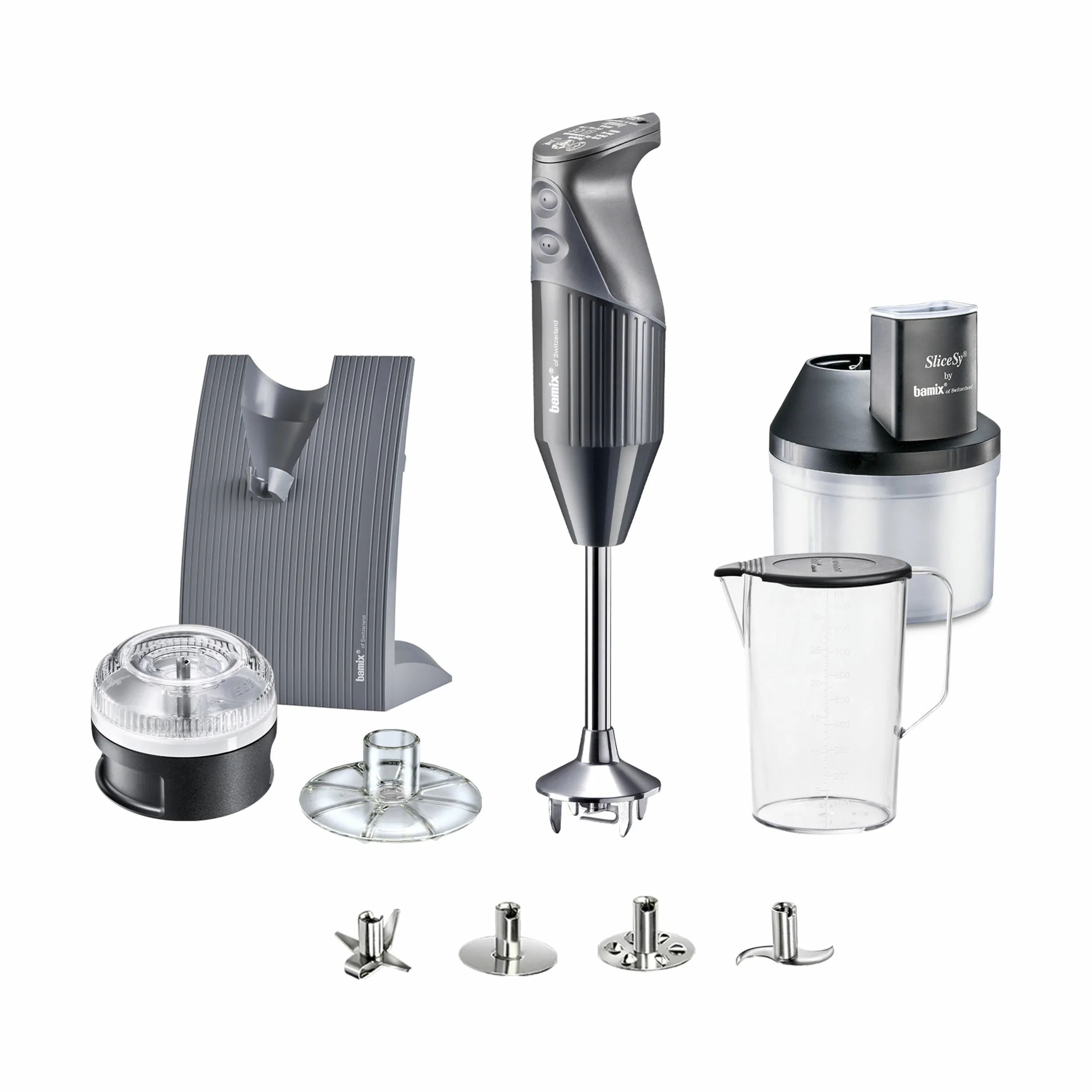 Bamix Stavblendere Swissline Superbox Stavblender i Anthracite, 1