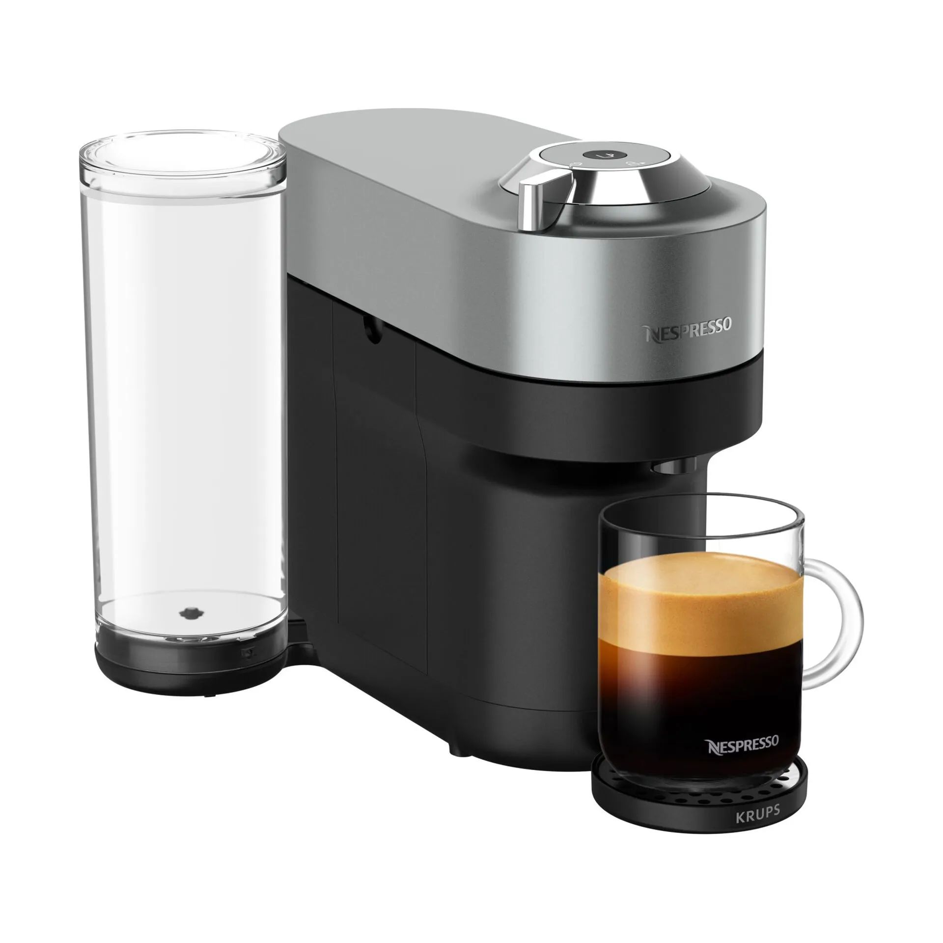 Sage Nespresso kapselmaskiner Vertuo Pop+ Deluxe Kapsel Kaffemaskine i Titan, 1
