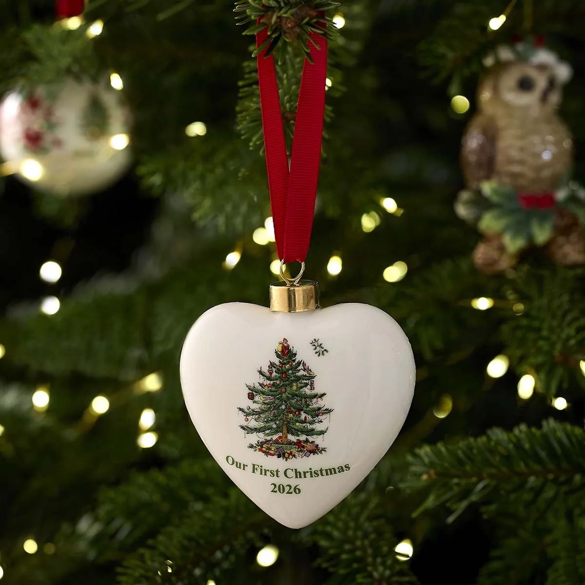Spode Juleophæng Christmas Tree Juleophæng - Hjerte 2026 i Hjerte 2026, 2
