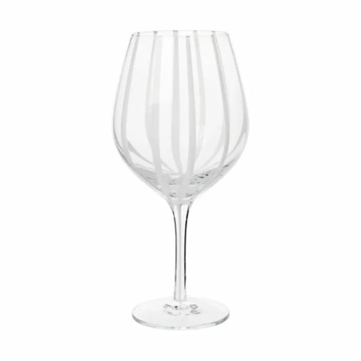 Broste Copenhagen Rødvinsglas Stripe Rødvinsglas i Hvid/klar, 1