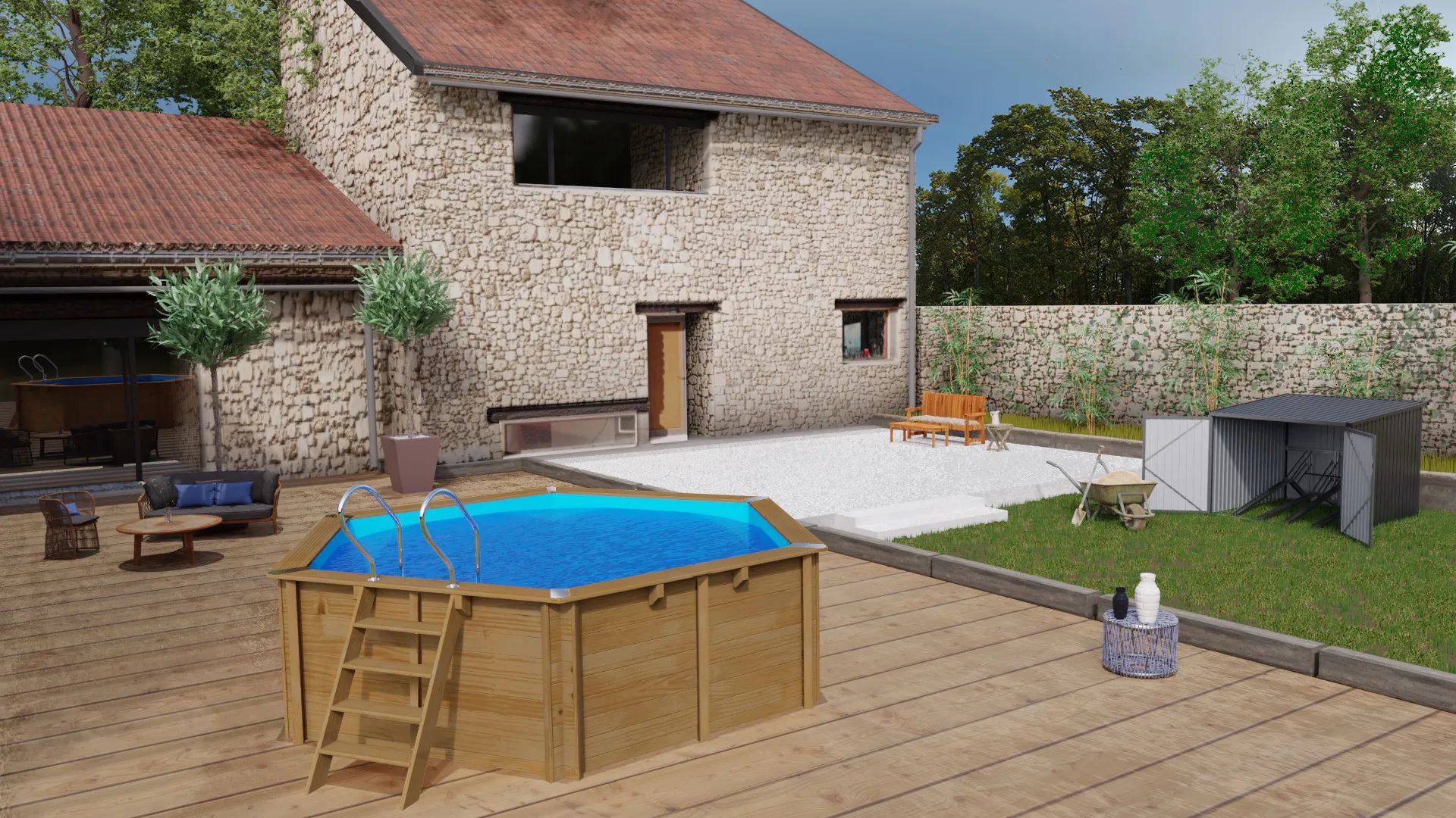 Swim & Fun Pools Gre by Swim & Fun Gre Pool i Brun, 2