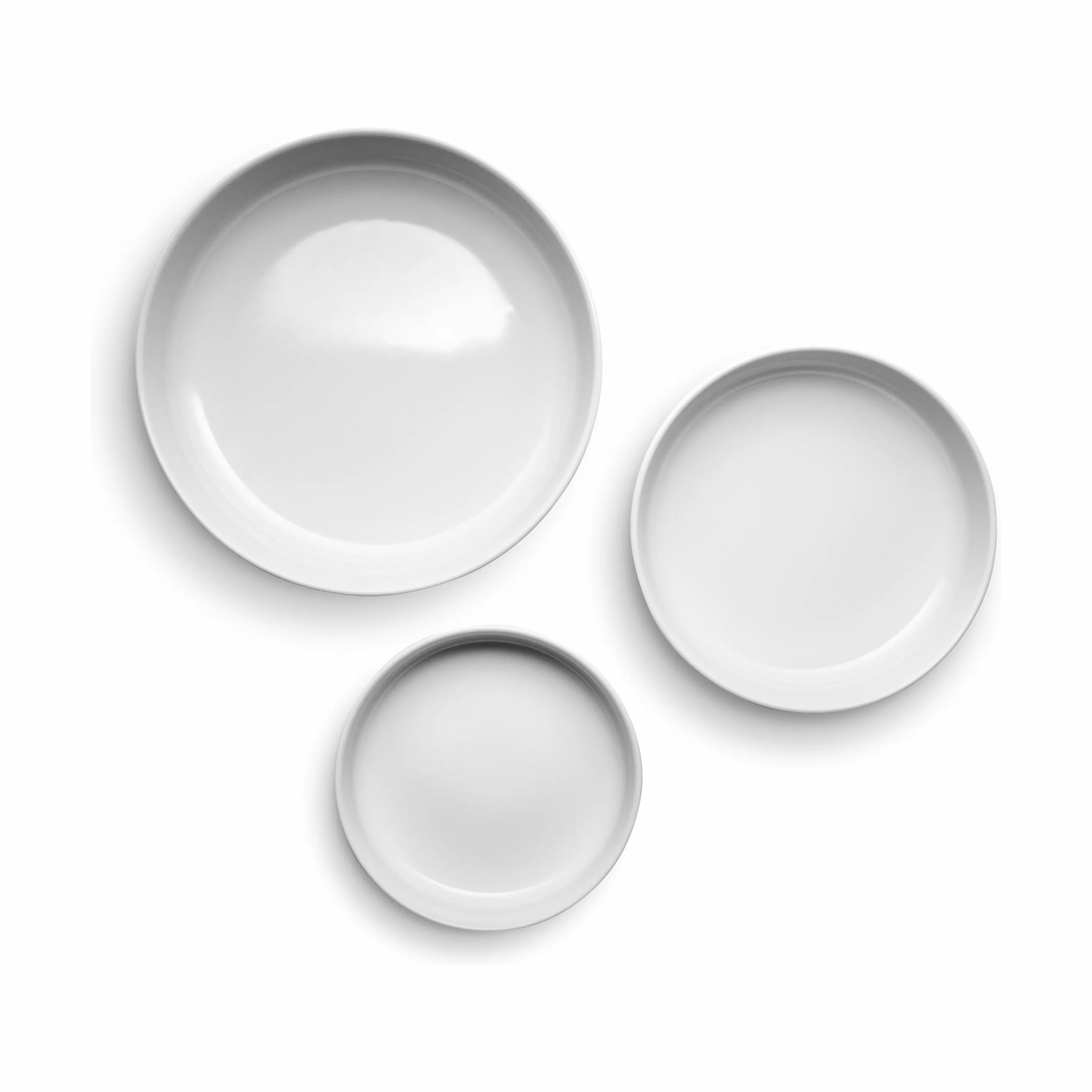 Eva Trio Serveringsskåle Legio Nova Skålsæt - 3 dele i Hvid, 4