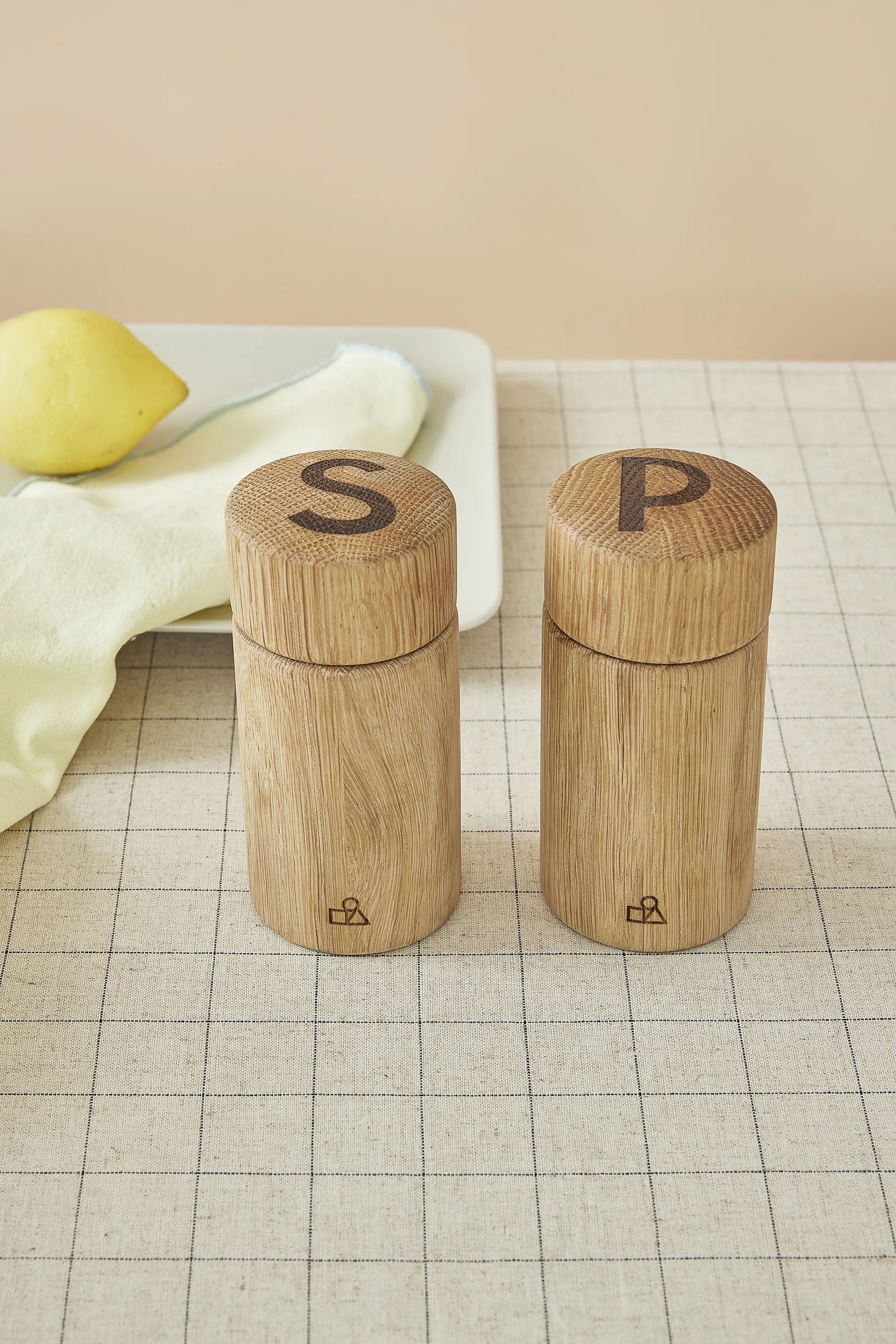 Spring Copenhagen Kværnsæt Twins Kværnsæt - 2 dele i Natural, 3