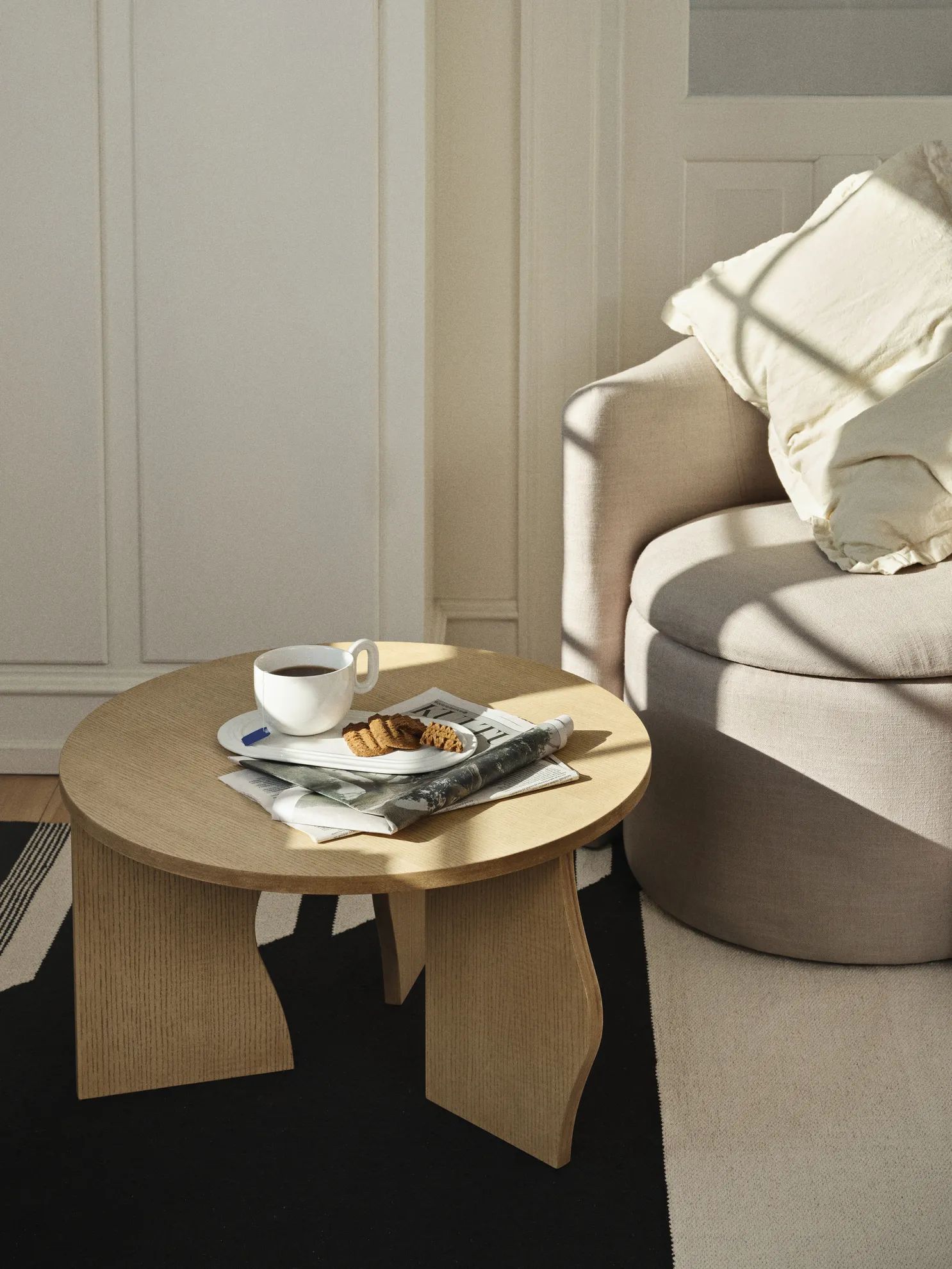 Broste Copenhagen Sofaborde Brook Sofabord i Natural, 5