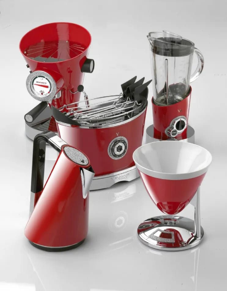 Casa Bugatti Espressomaskiner Diva Evolution Espressomaskine i Rød, 2