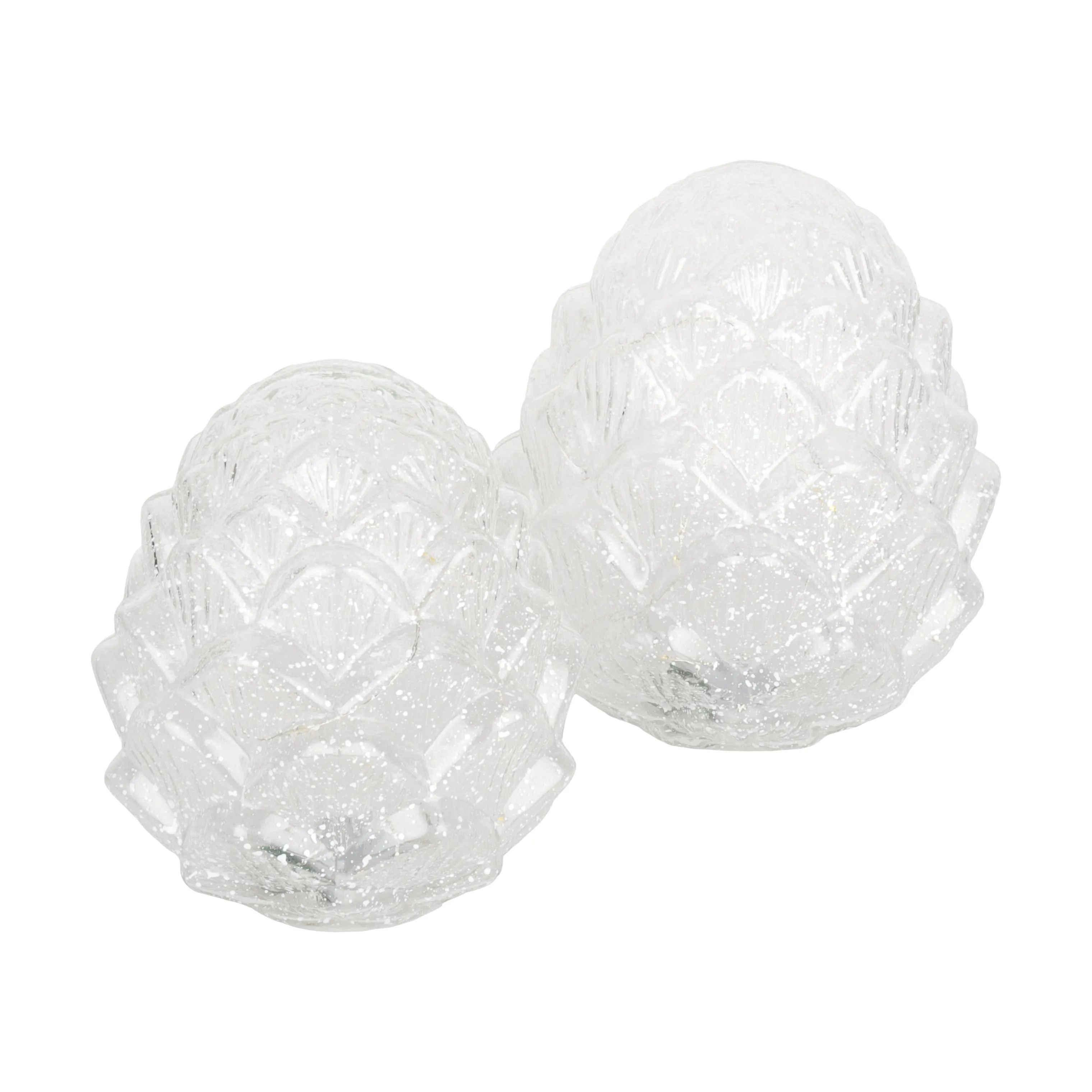 Casa Christmas Julefigurer Glaskogle i 19 cm, 2