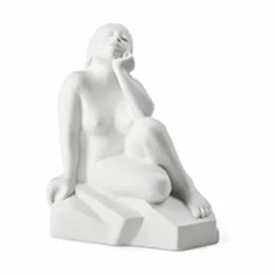 Kähler Øvrige figurer Moments of Being Silent Change Figur i Hvid, 1
