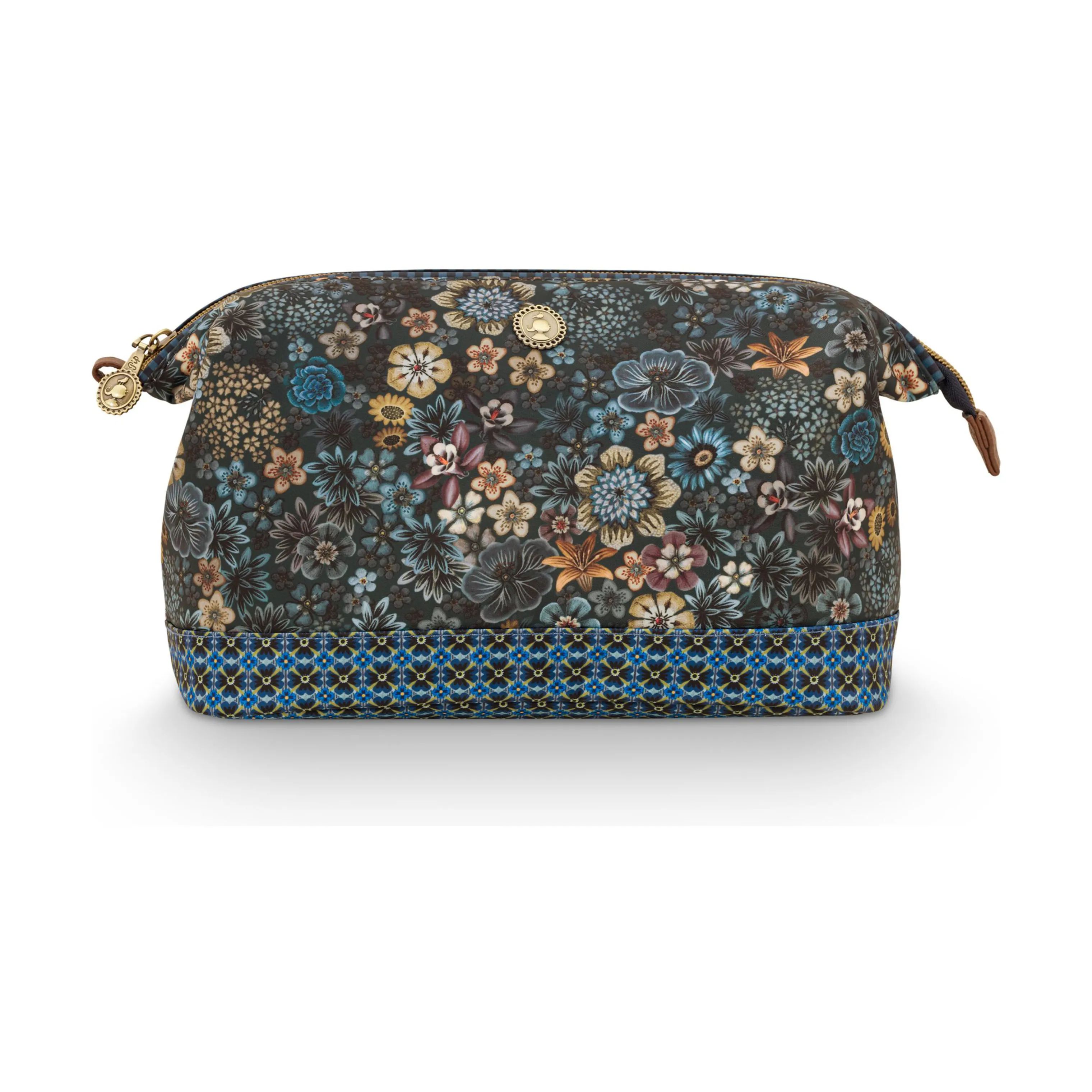 PIP Studio Toilettasker Cooper Kosmetiktaske i Blue, H18 x B26 cm, 1