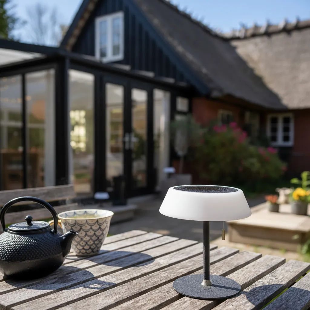 Halo Design Bordlamper Solar Bordlampe i Sort, 9