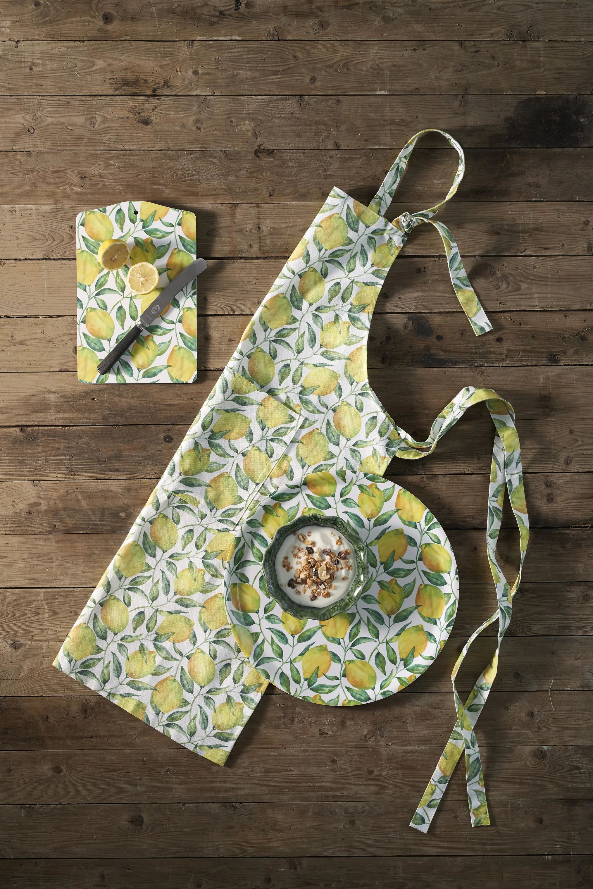 Klippan Grillhandsker Grillhandske Lemon Tree i Gul;grøn, 2