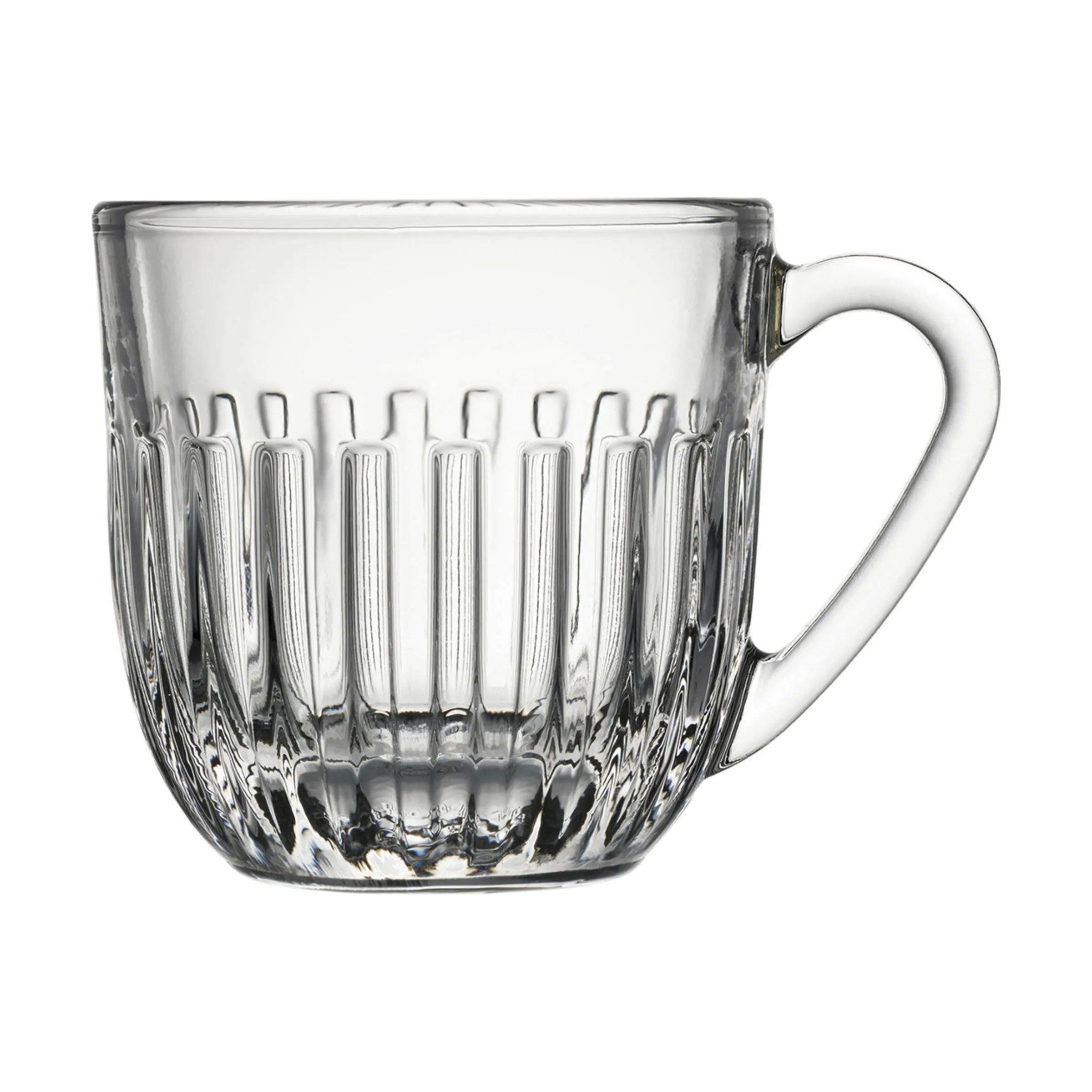 La Rochère Krus og kopper med hank Quessant Espressoglas - 6 stk. i 9 cl, 4