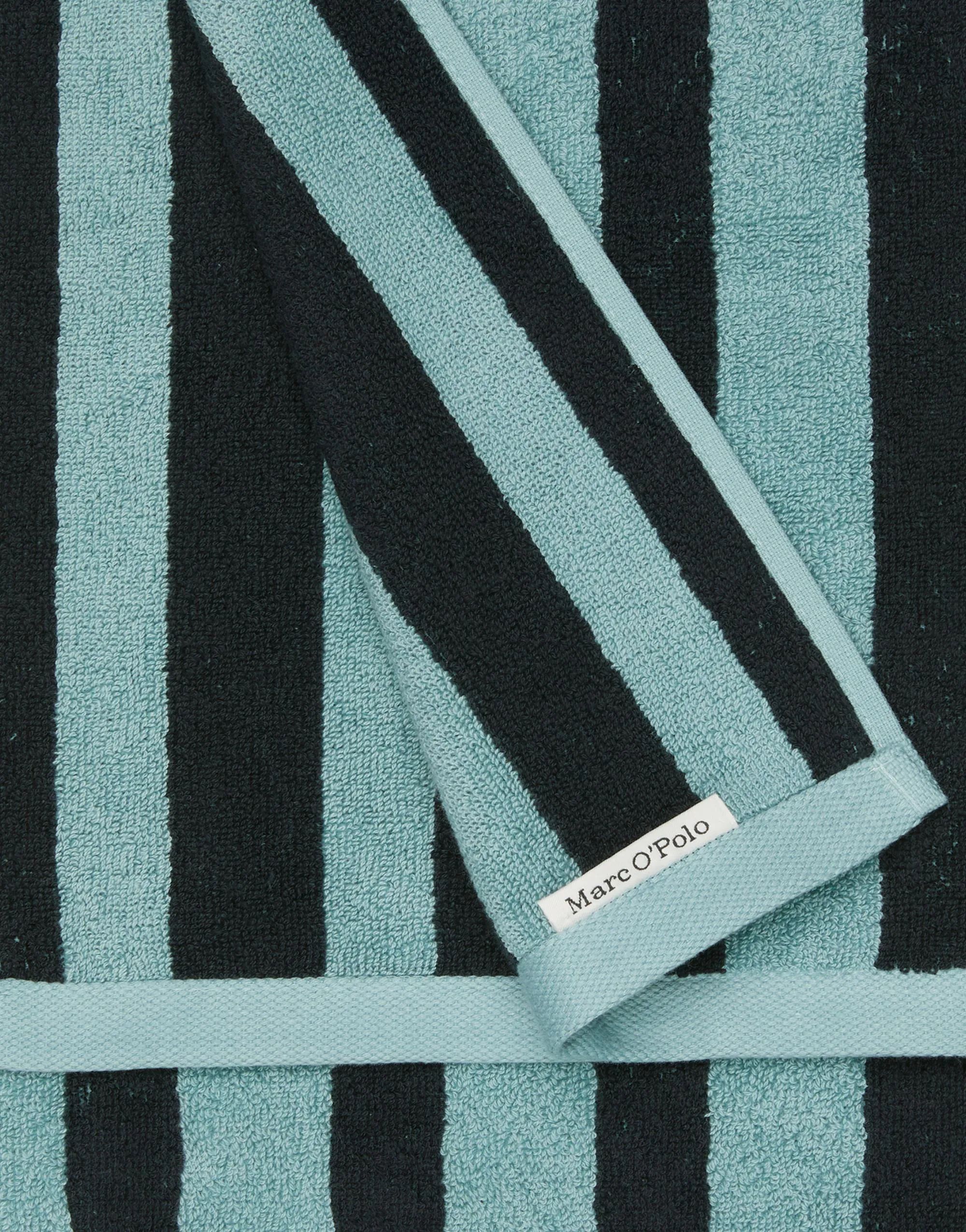 Marc O'Polo Håndklæder Heritage Gæstehåndklæde i Aquamarine, B30 x L50 cm, 4
