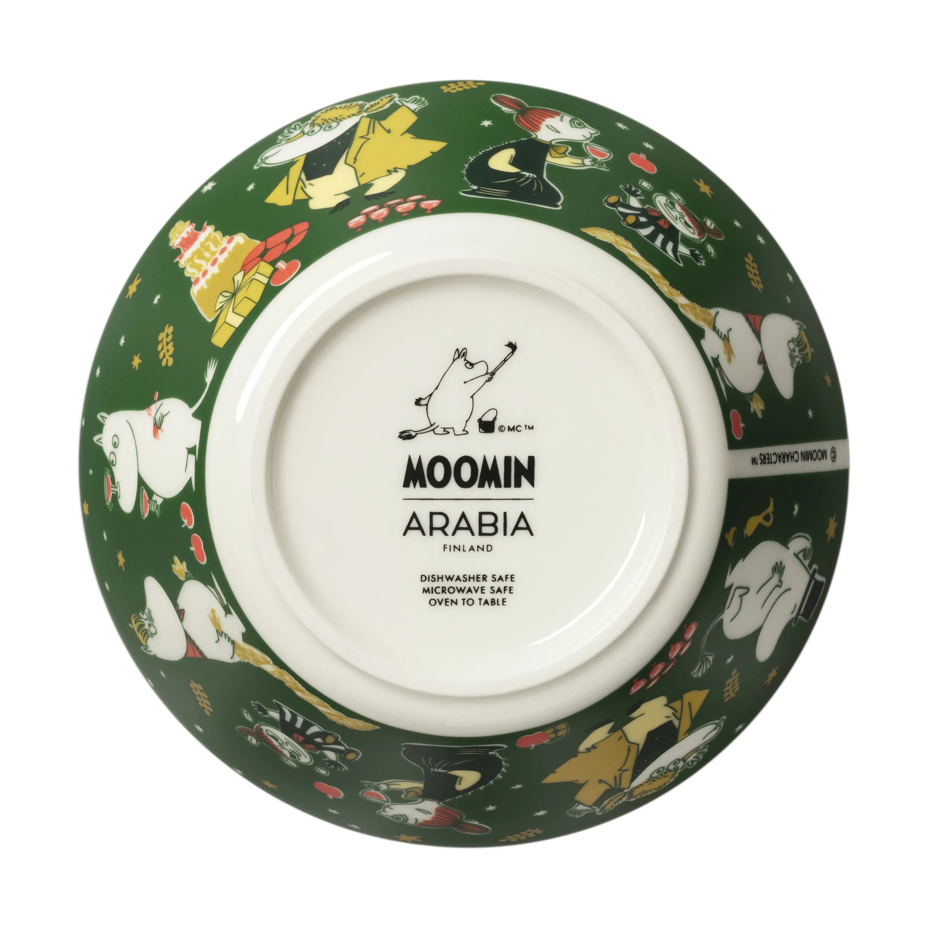 Moomin Arabia Serveringsskåle Gift of Love Skål i Multifarvet, 3