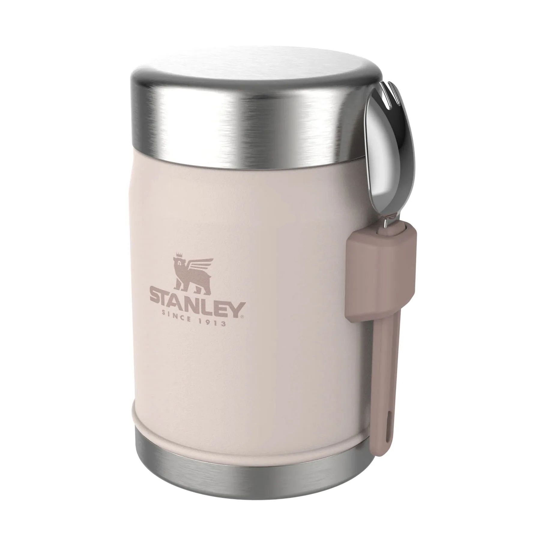 Stanley To go kopper Classic Madtermokande inkl. ske i Rose, 1