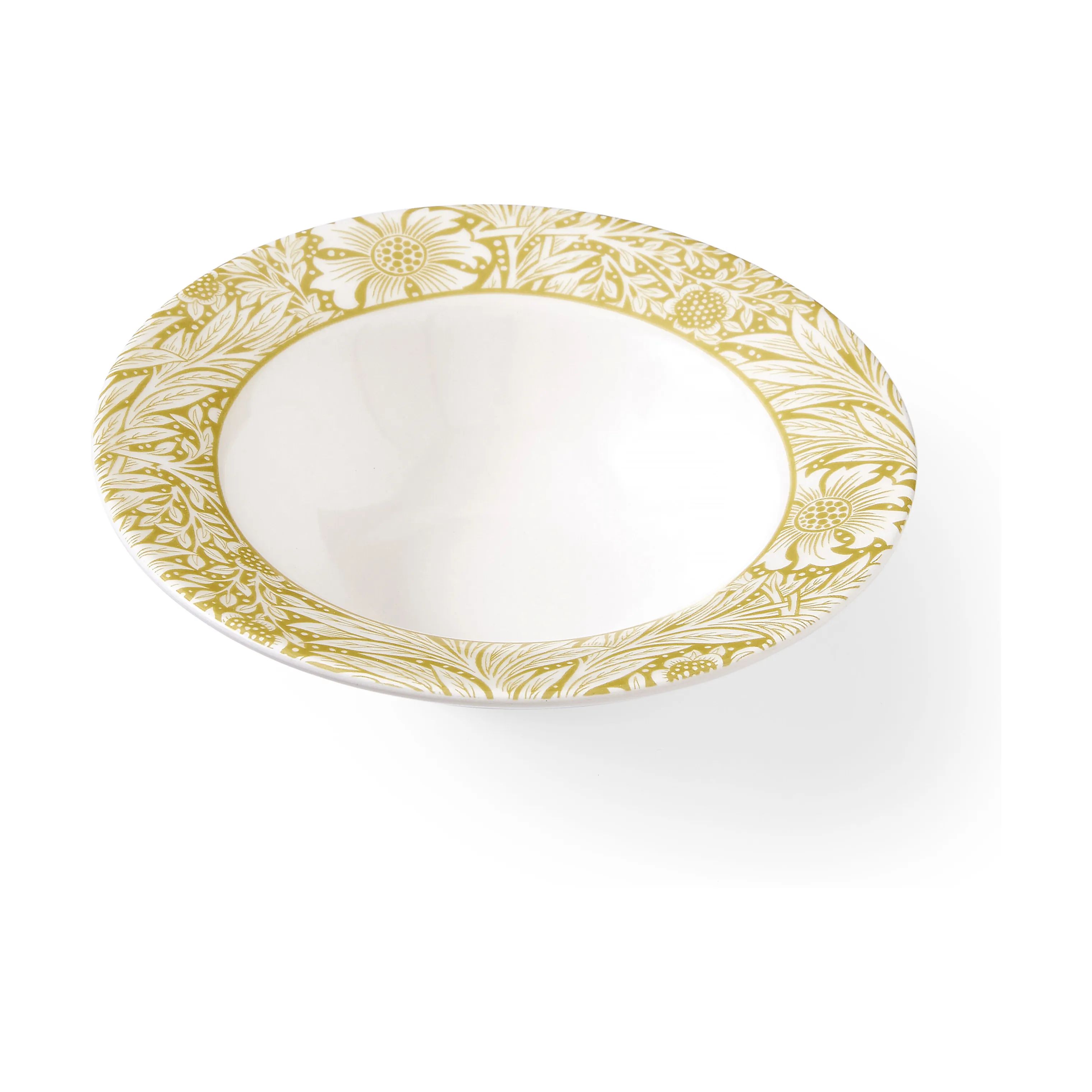 Spode Dybe tallerkener Morris & Co Skål i Hvid/gul, 1