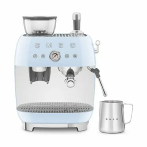 Smeg Espressomaskiner 50's Style Espressomaskine i Pastelblå, 2